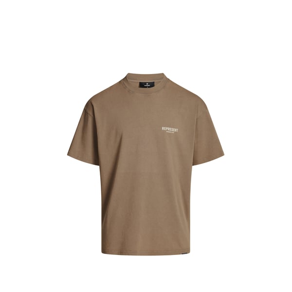 T-shirt droit en coton T-shirt droit en coton