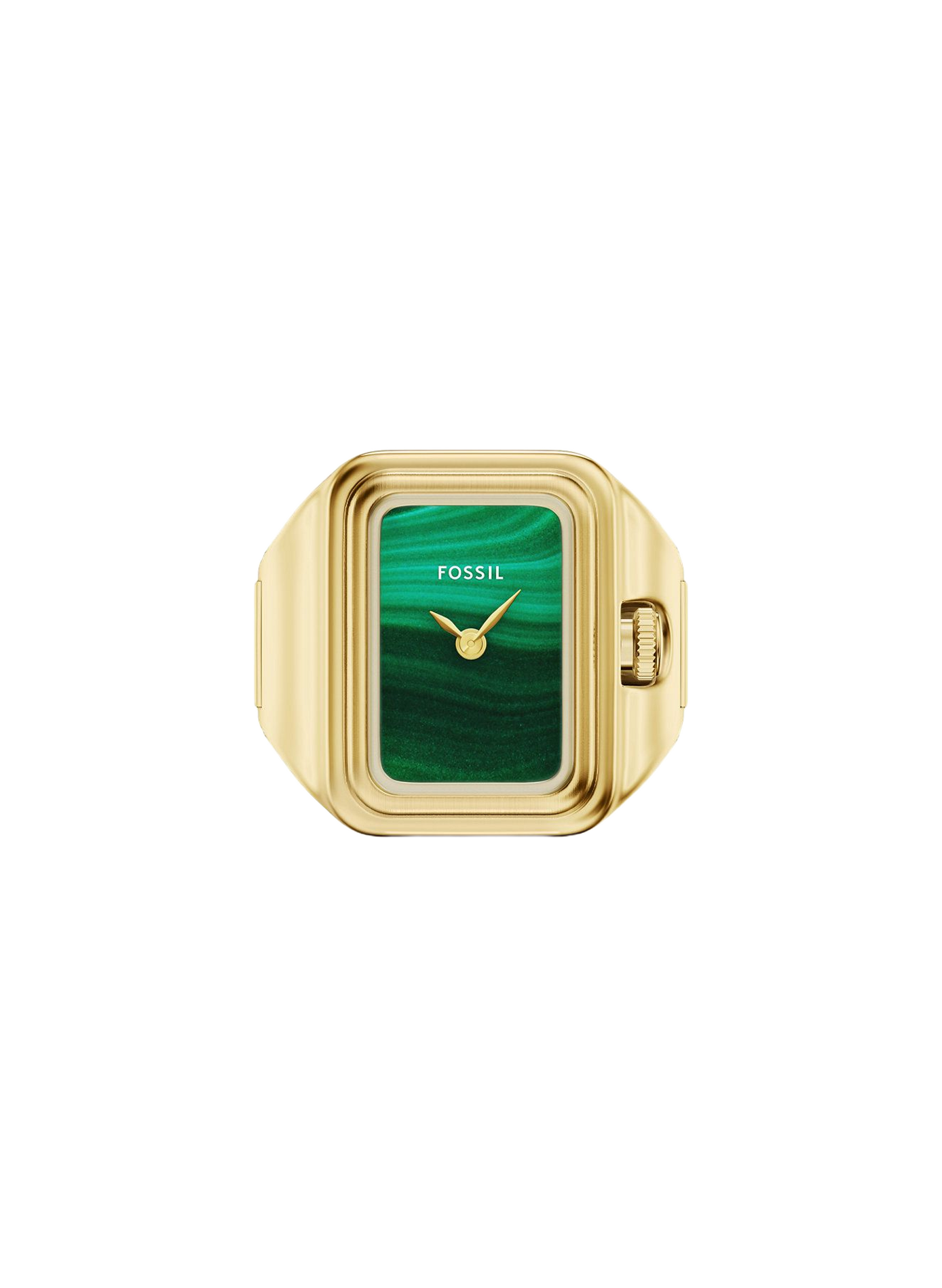 Montre bague en acier inoxydable FOSSIL Vert