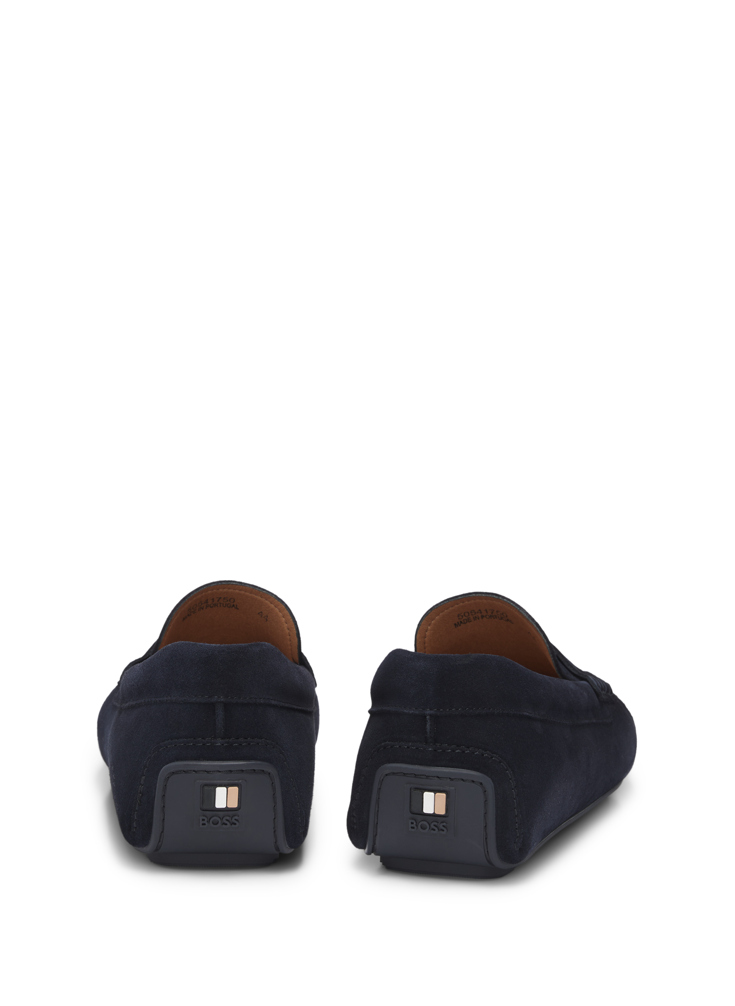 Noel suede cow leather moccasins BOSS Blue