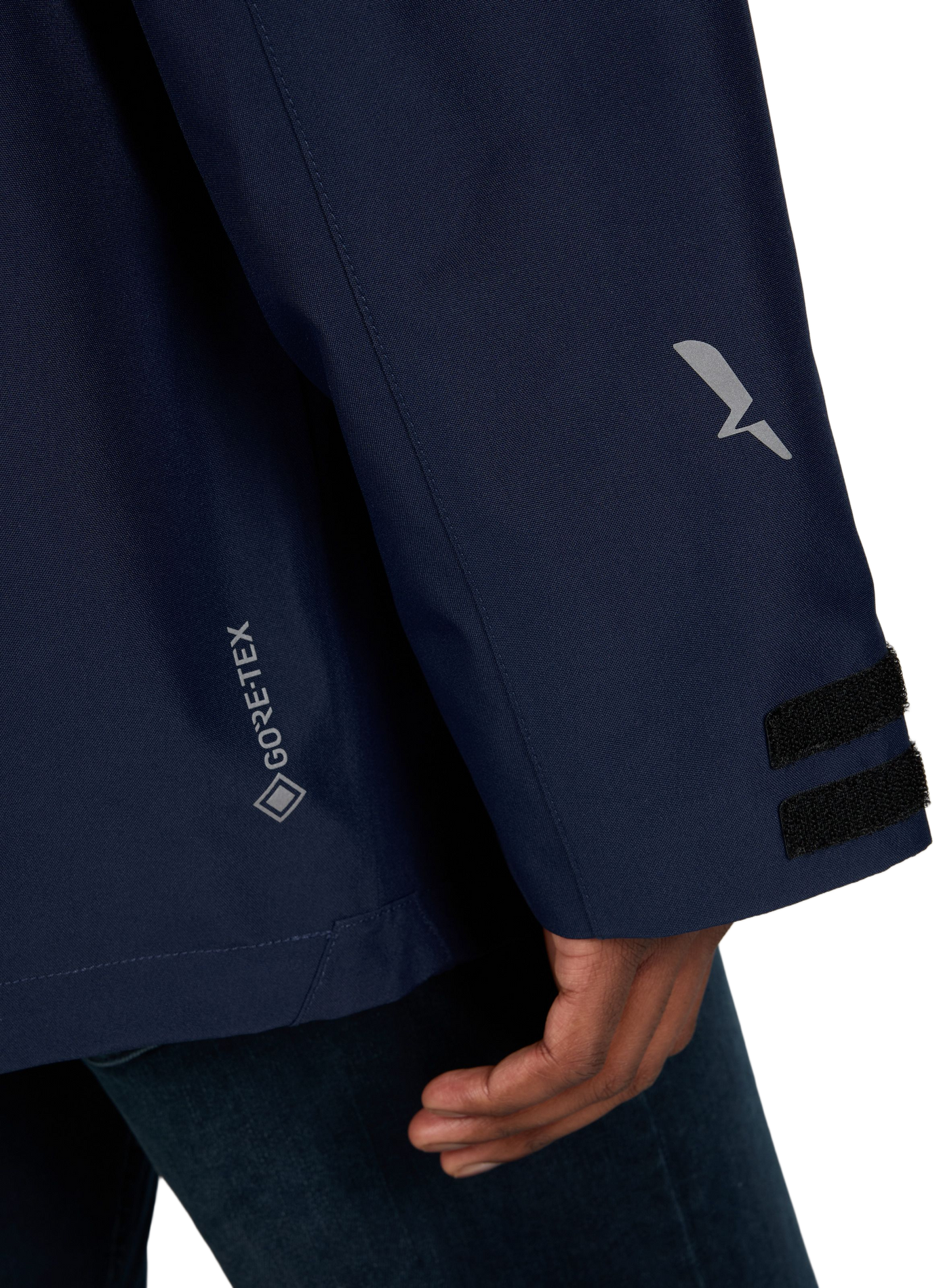 Waxed jacket  AIGLE Blue