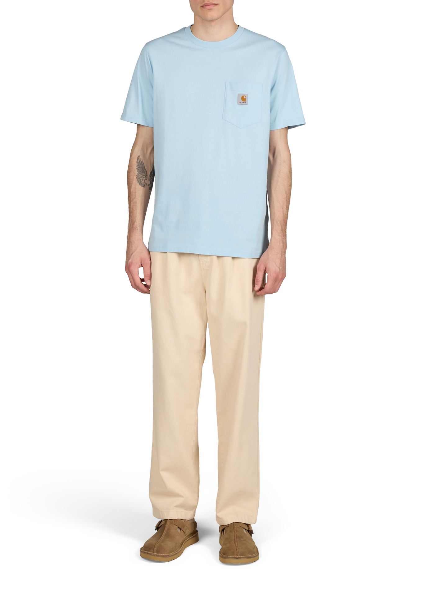 Maglietta a maniche corte in cotone CARHARTT WIP Blu