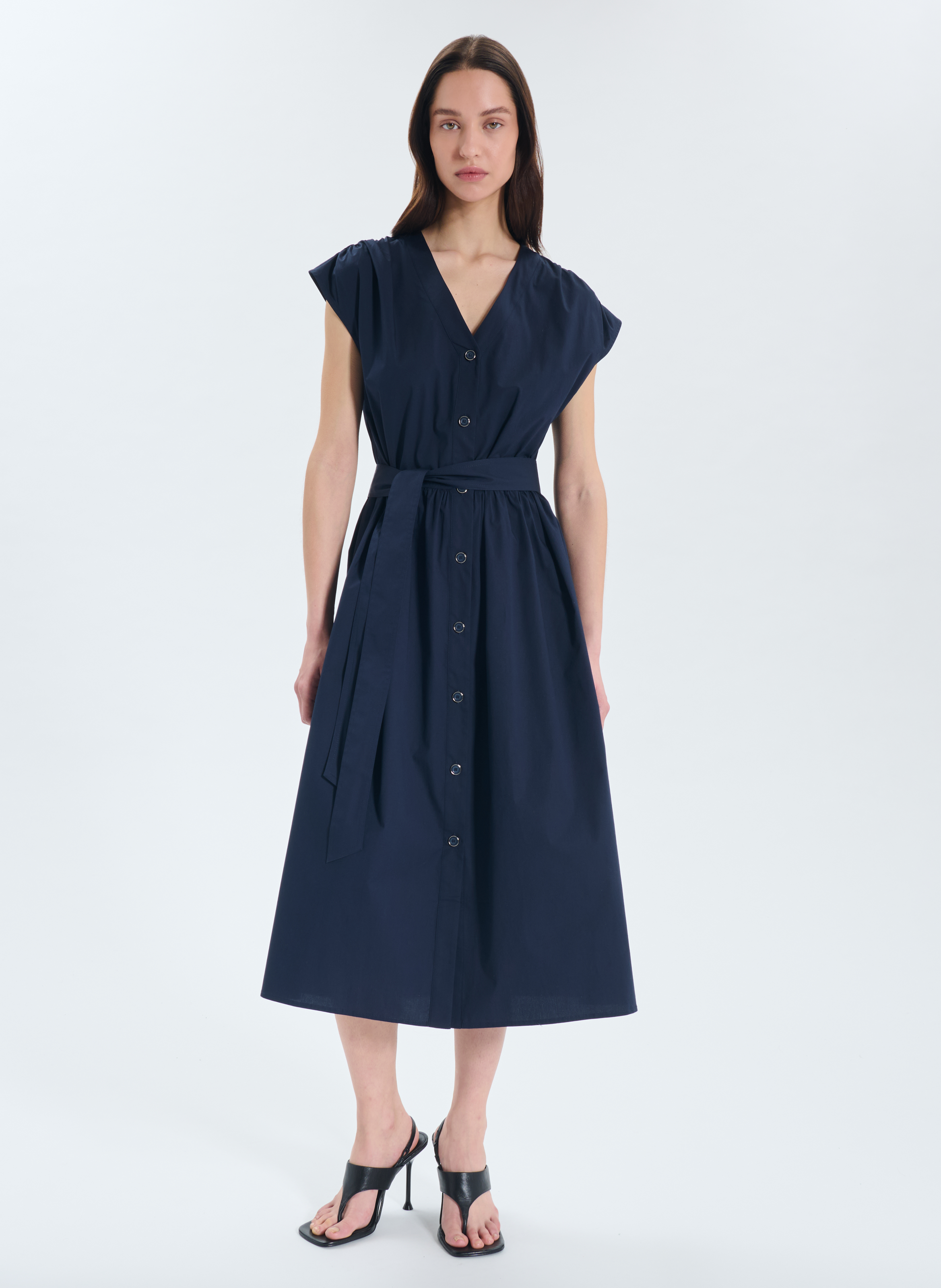 Robe  ray ZAPA Bleu
