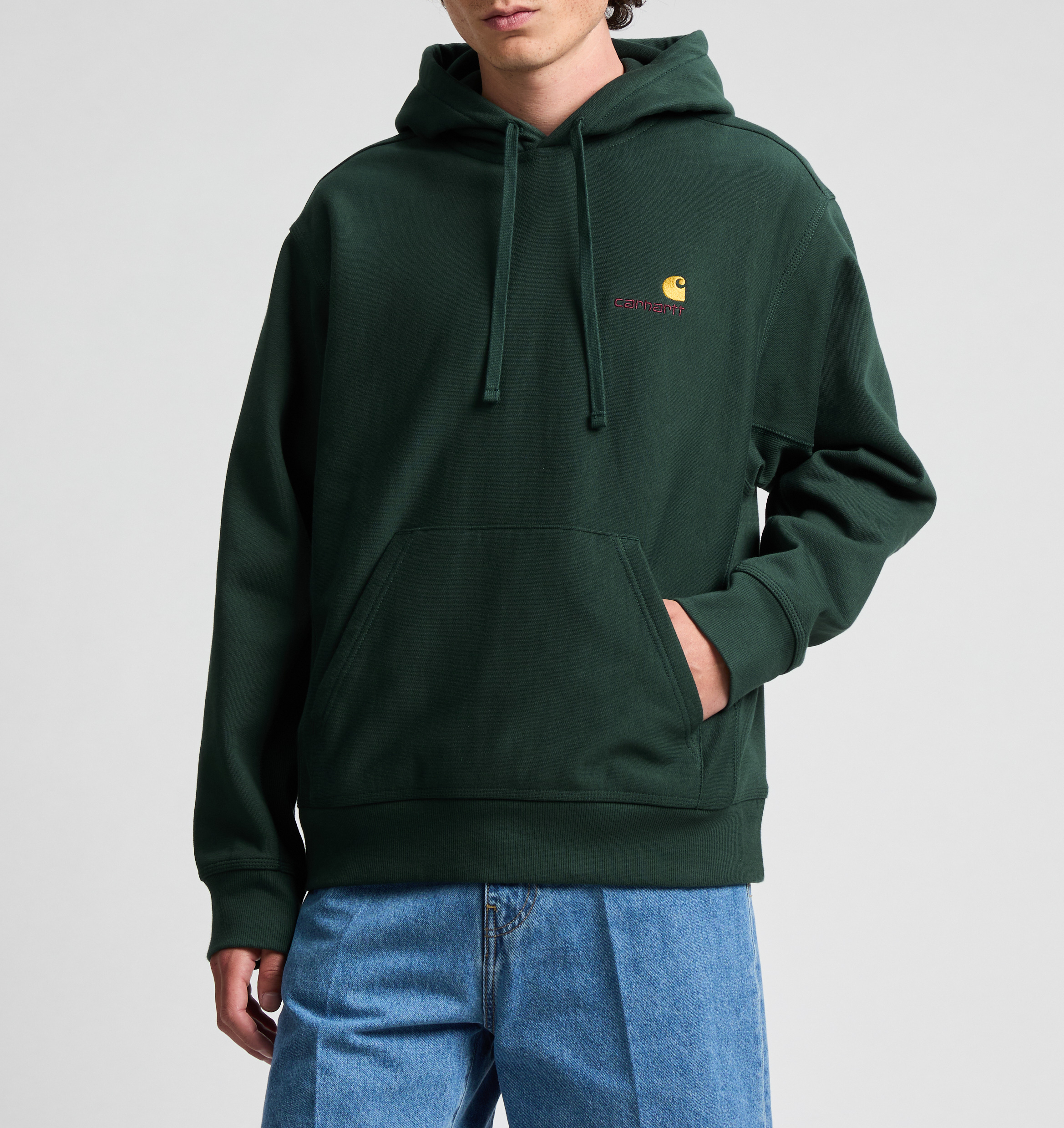 Hoodie brodé en coton  CARHARTT WIP