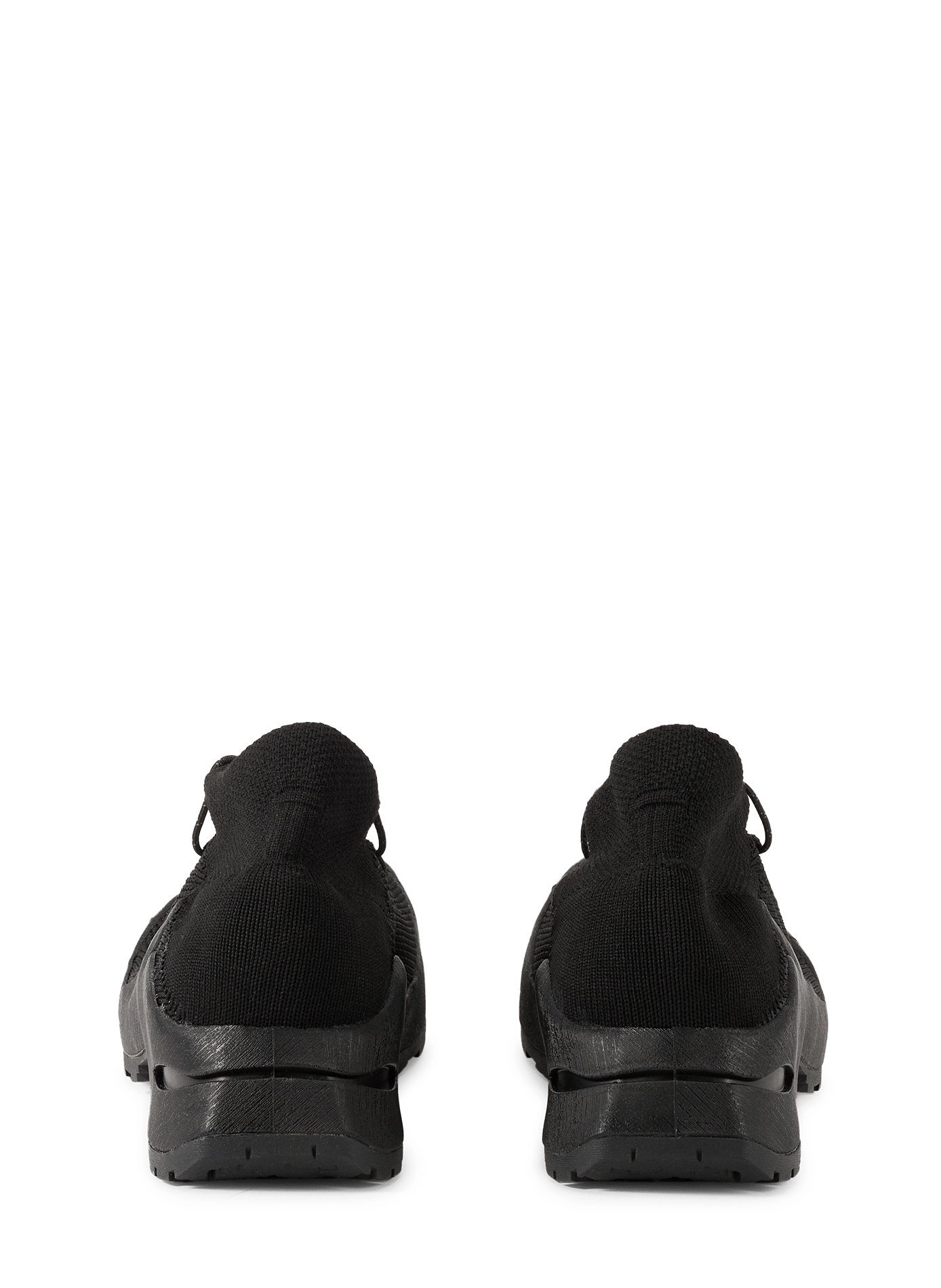 Squaeo sneakers with stretchy knit upper DEMON FOOTWEAR Black