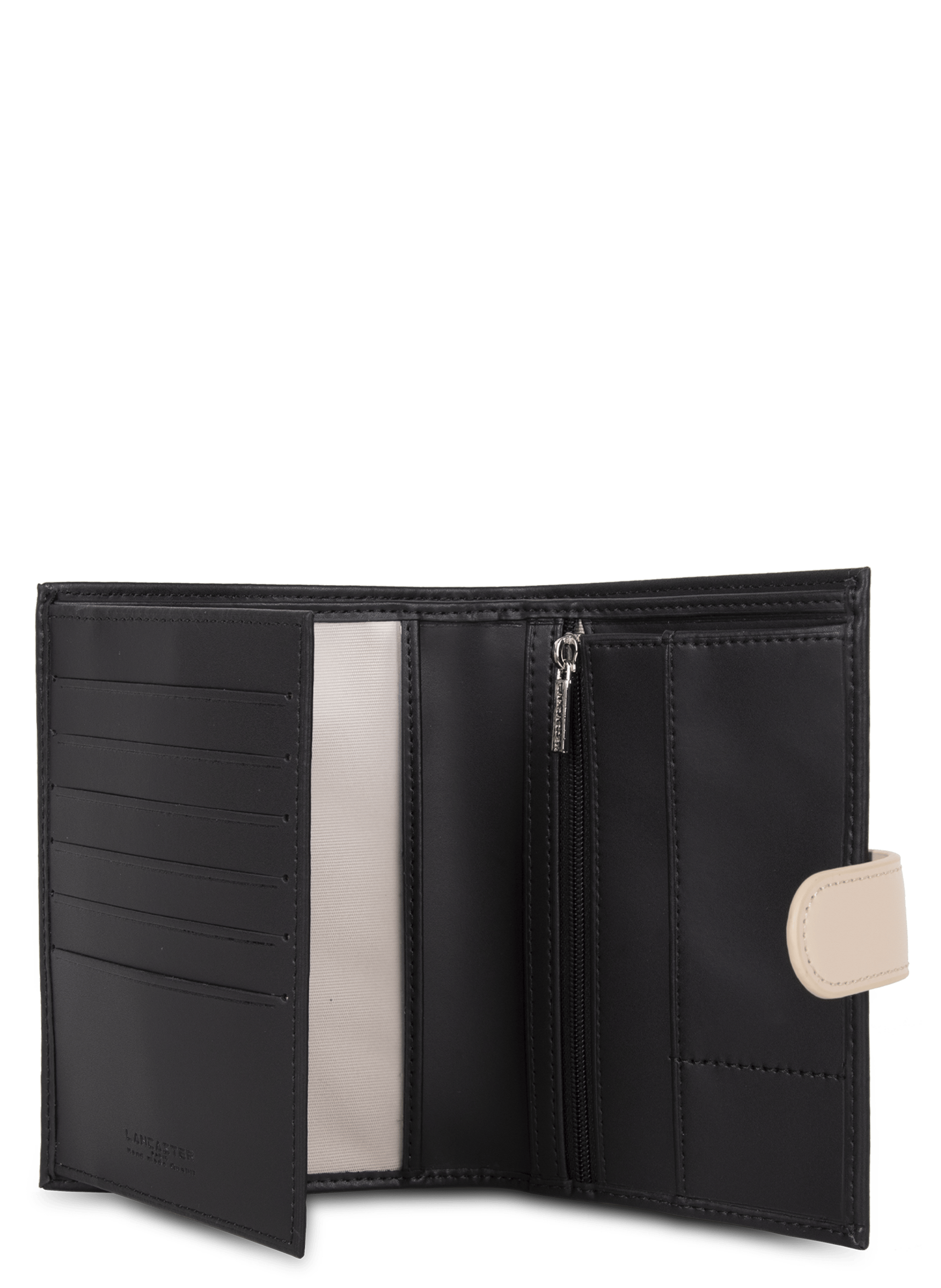 Portefeuille - smooth LANCASTER Noir