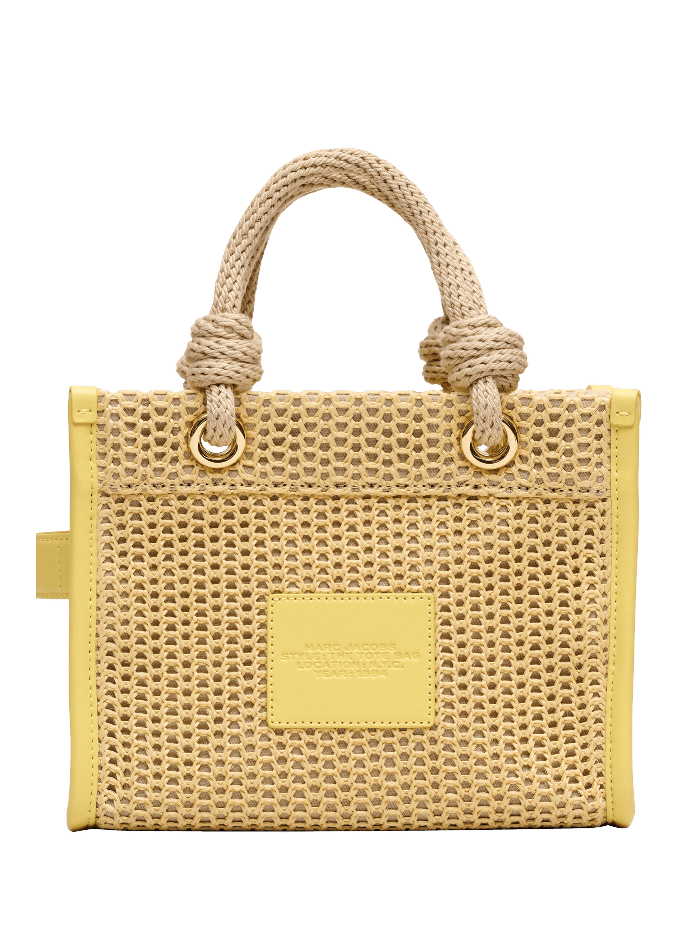 Tote bag crochet MARC JACOBS Beige