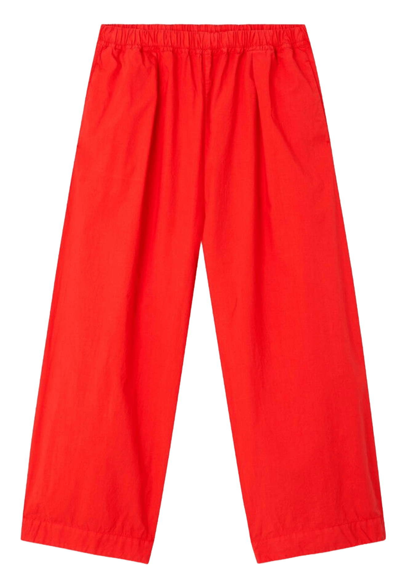 Jogging large taille haute uni bailow | Rouge AMERICAN VINTAGE Femme