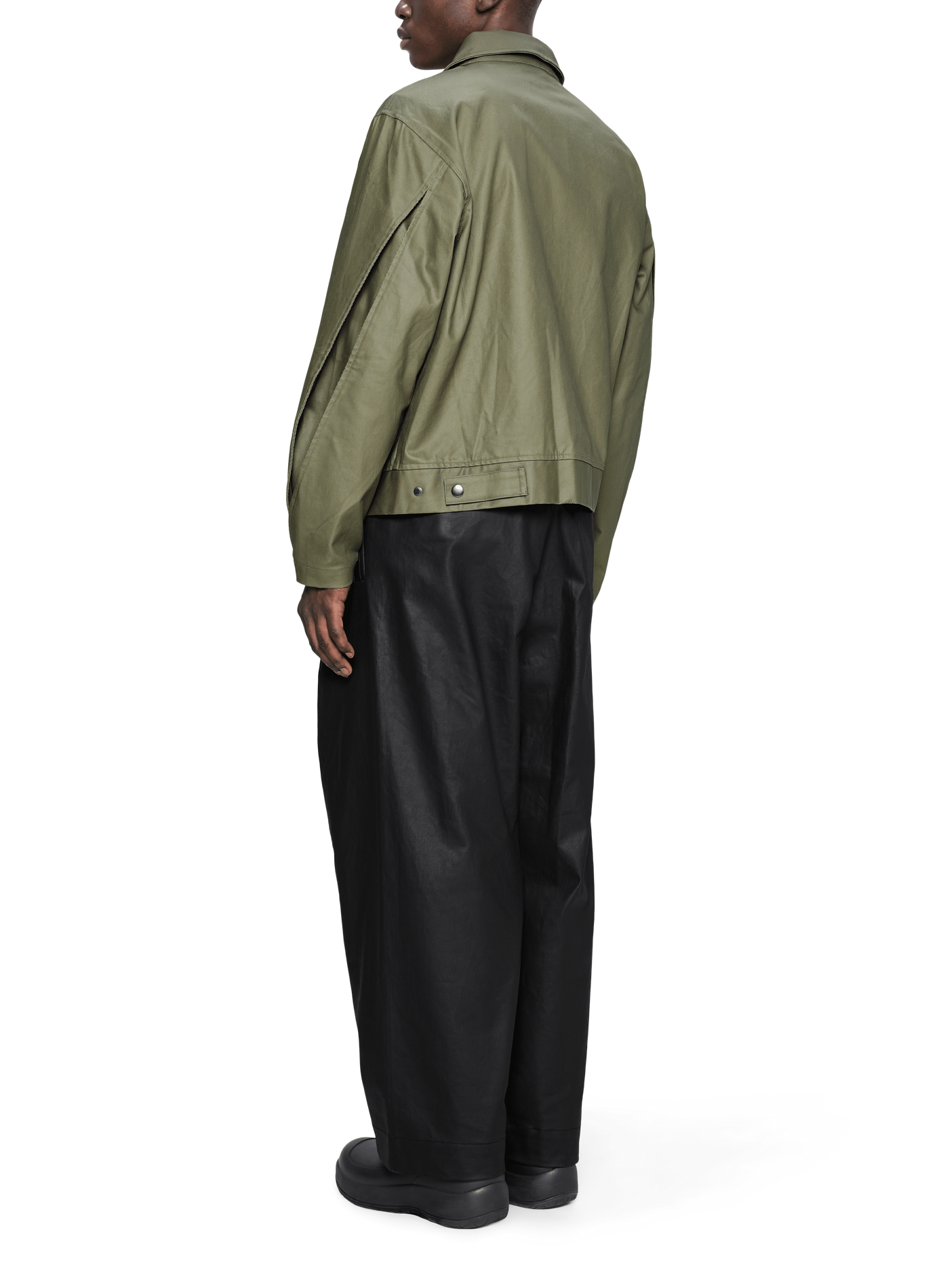 Blouson en coton RAINS Kaki