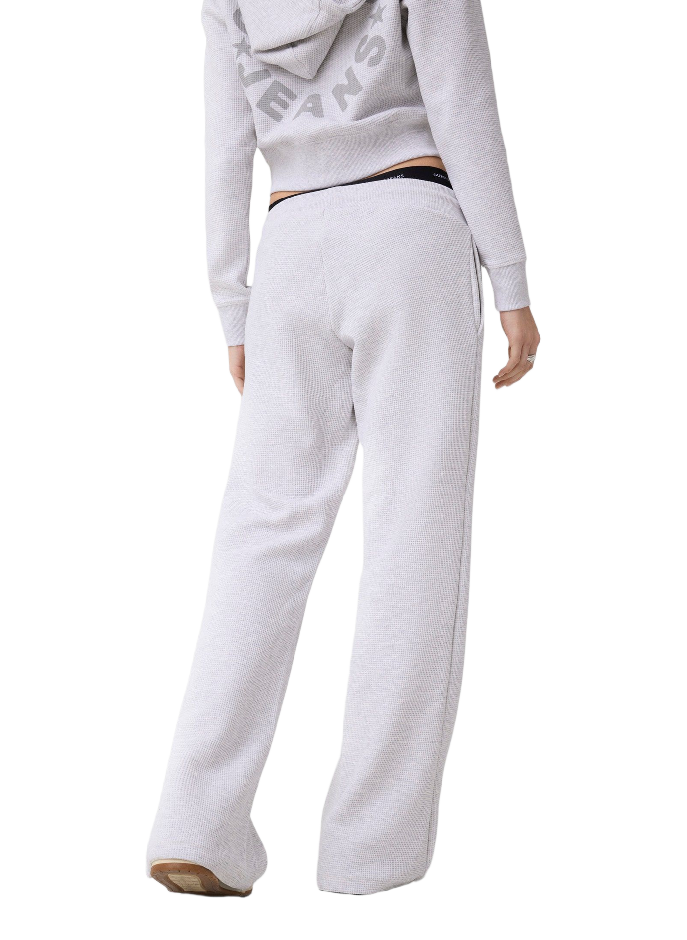 Large cotton blend jogging pants GUESS Grey