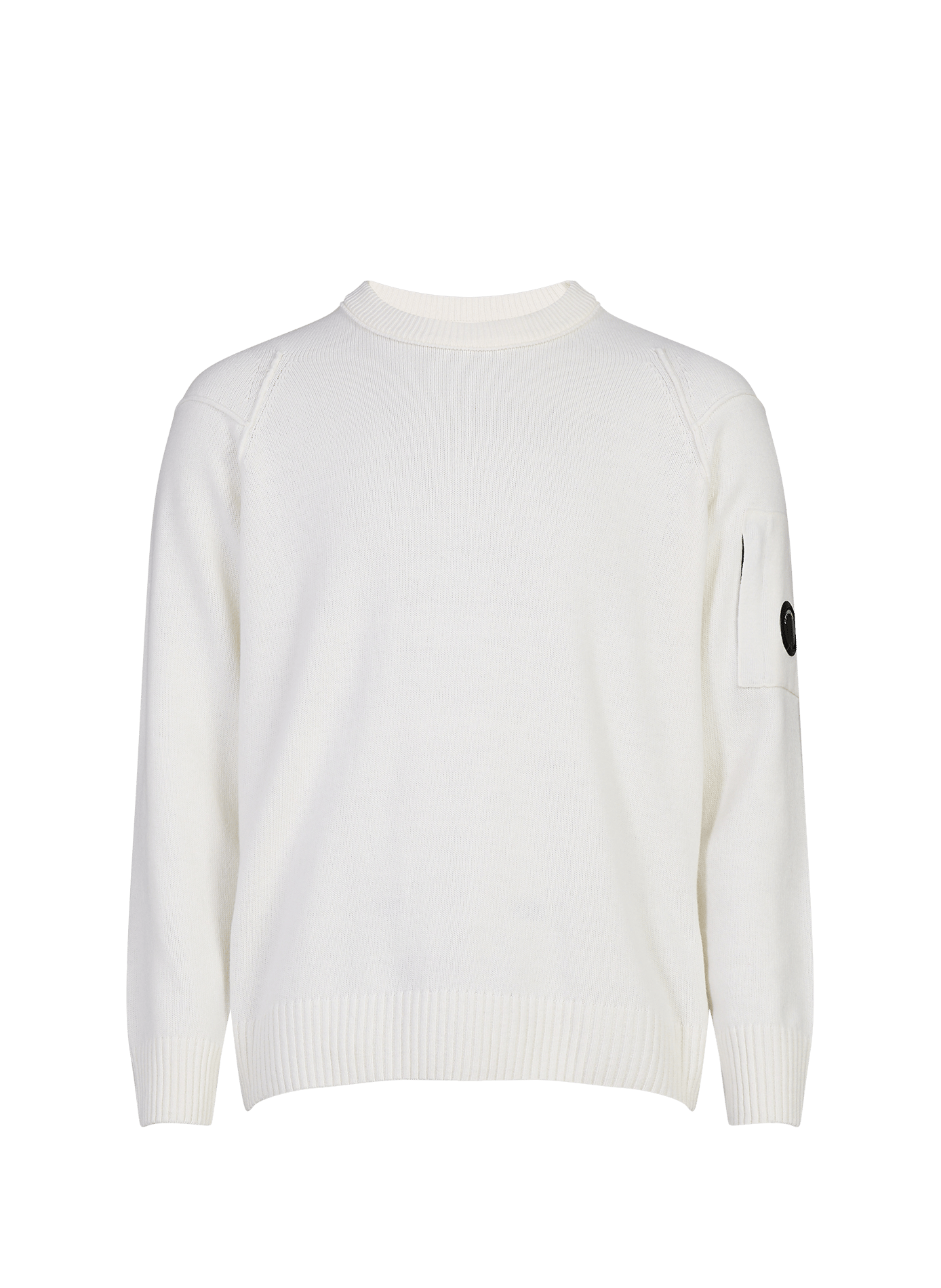 Straight wool blend sweater CP COMPANY White