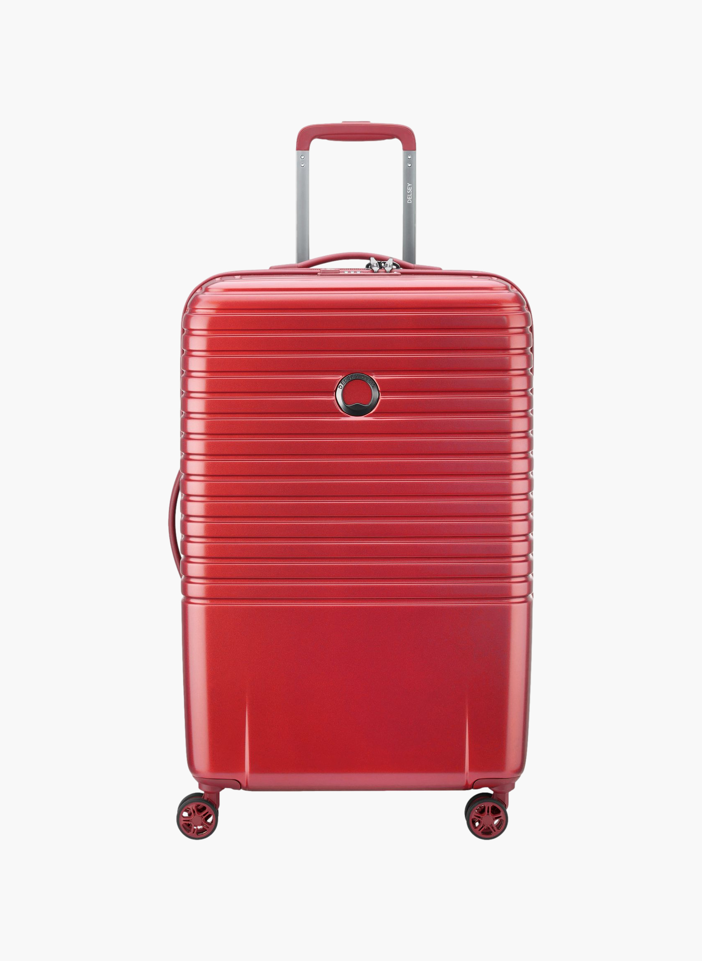 Valise soute rigide taille l - caumartin plus  Rouge