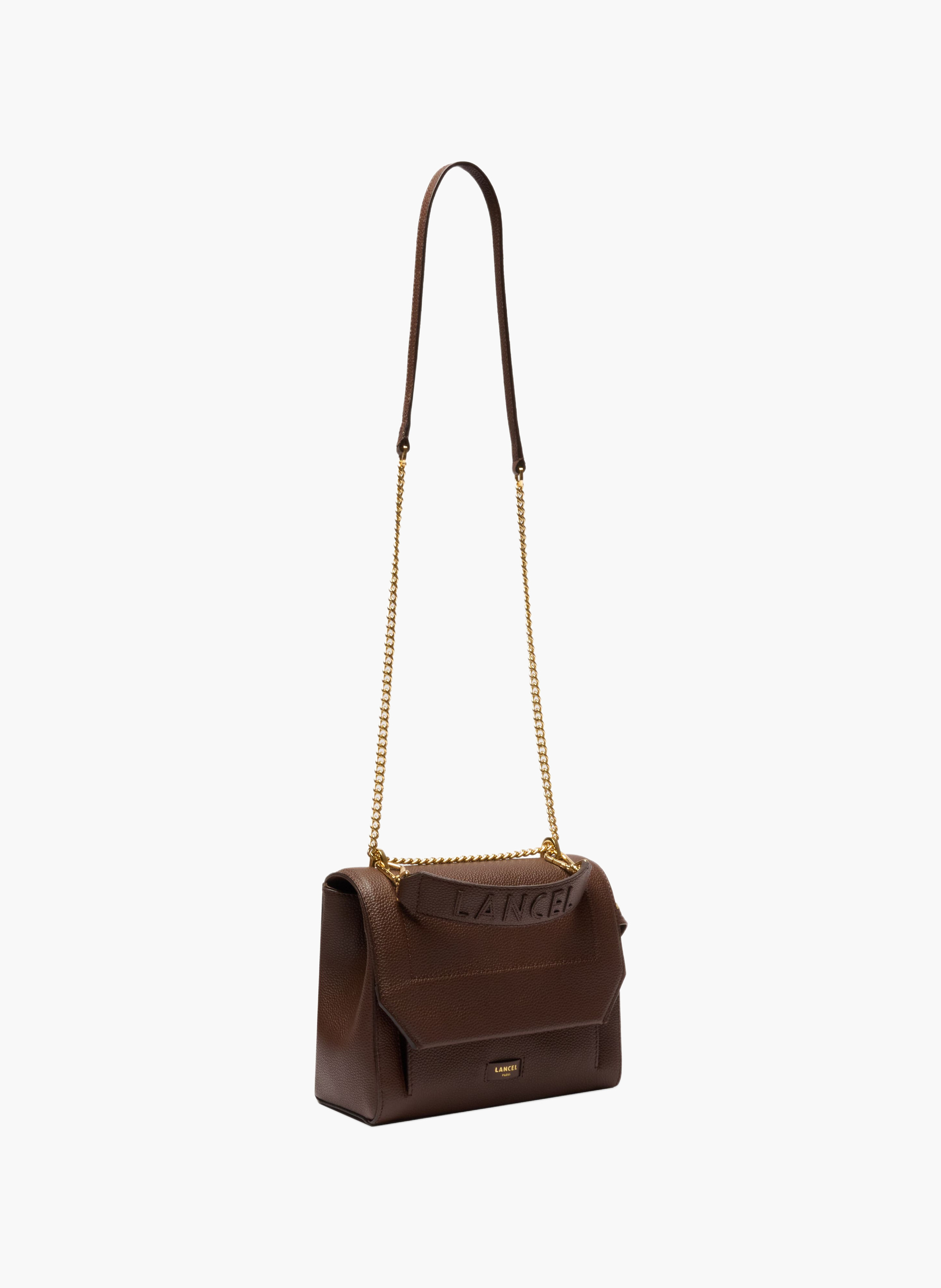 Schoudertas met flap van Lancel in leer | Bruin LANCEL Dames