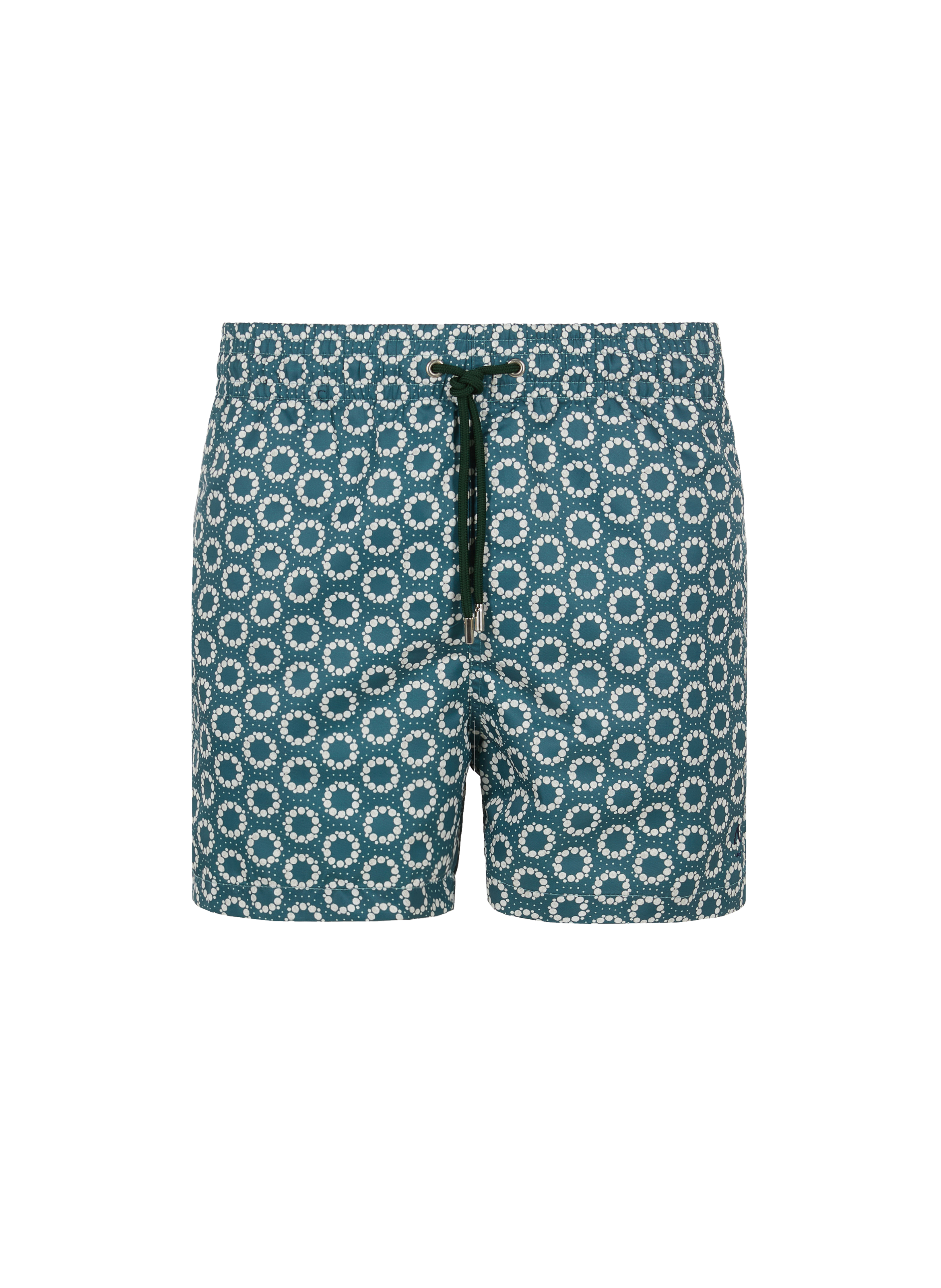 Short de bain imprimé en polyester recyclé