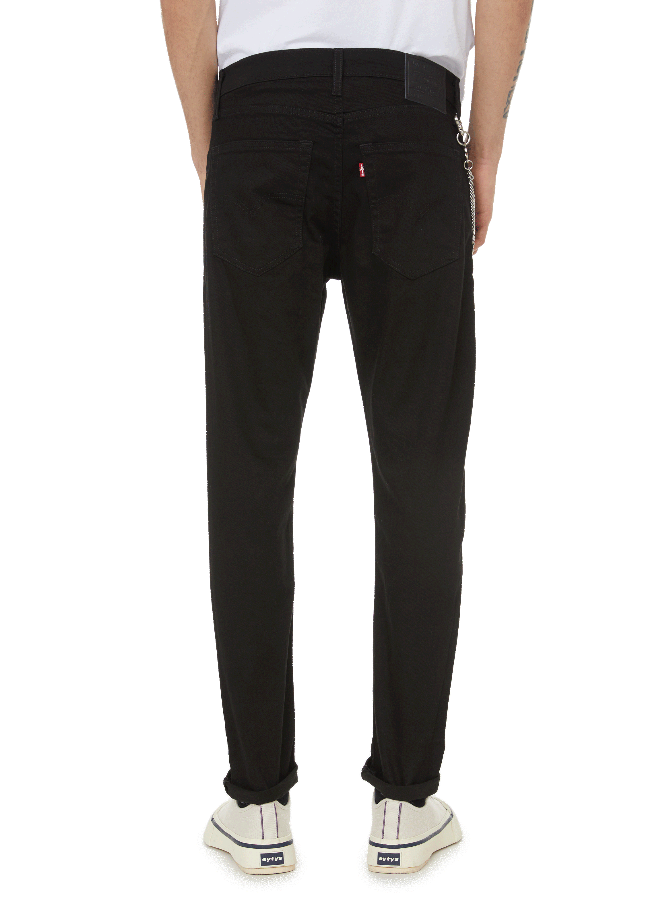 Jean 512 Slim Tape en coton denim LEVI'S Noir