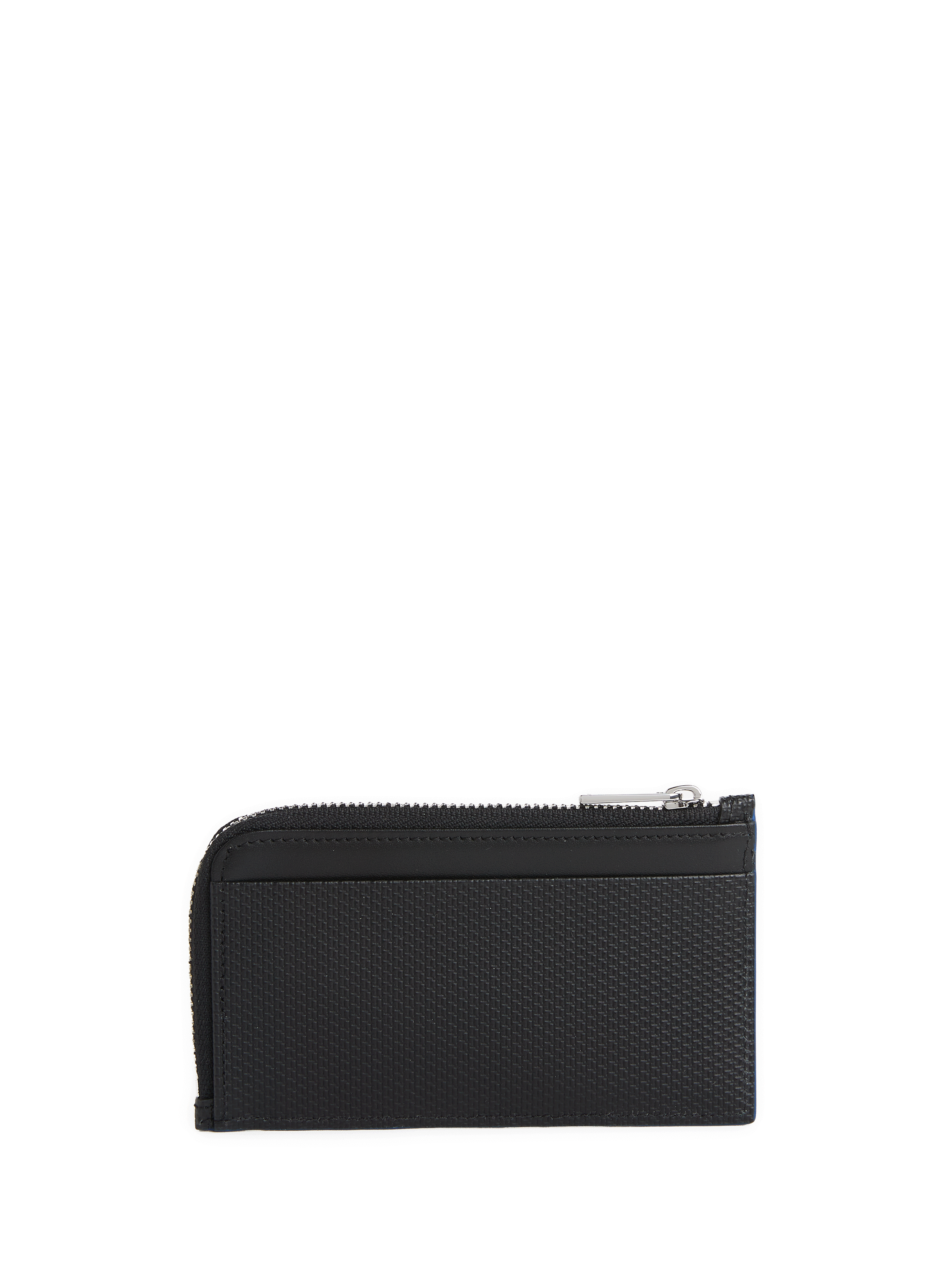 Porte-cartes large zippé Emile en cuir