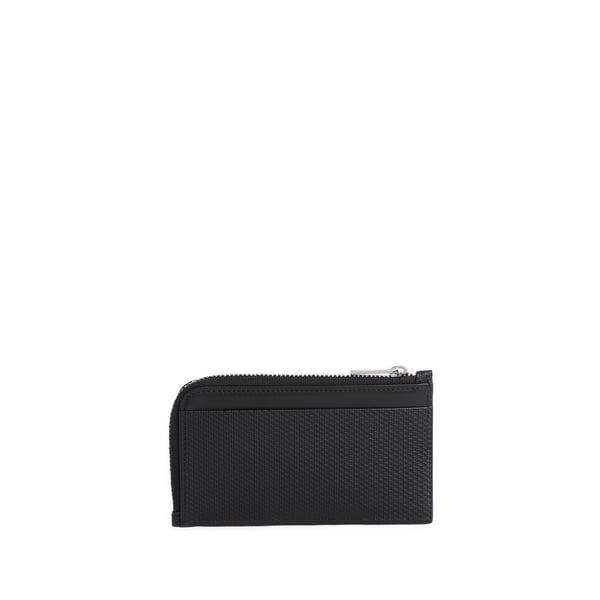 Porte-cartes large zippé Emile en cuir