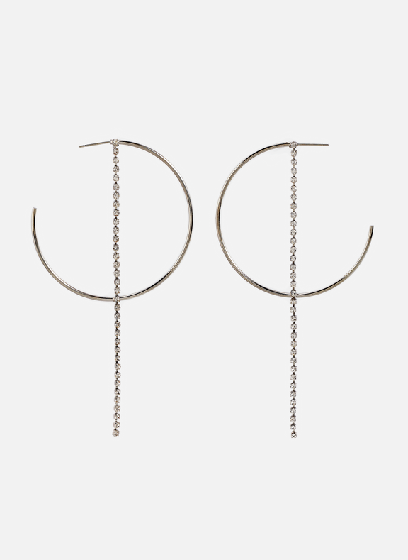 JUSTINE CLENQUET Milla earrings  Silver