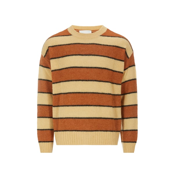 Pull à rayures en laine