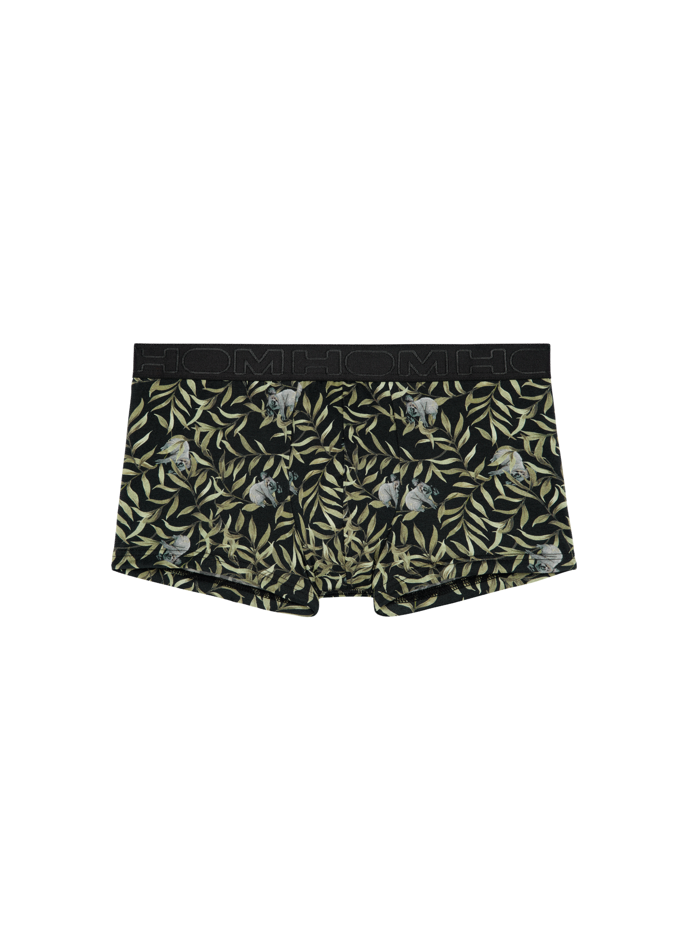 Caleçon à motif en coton mélangé