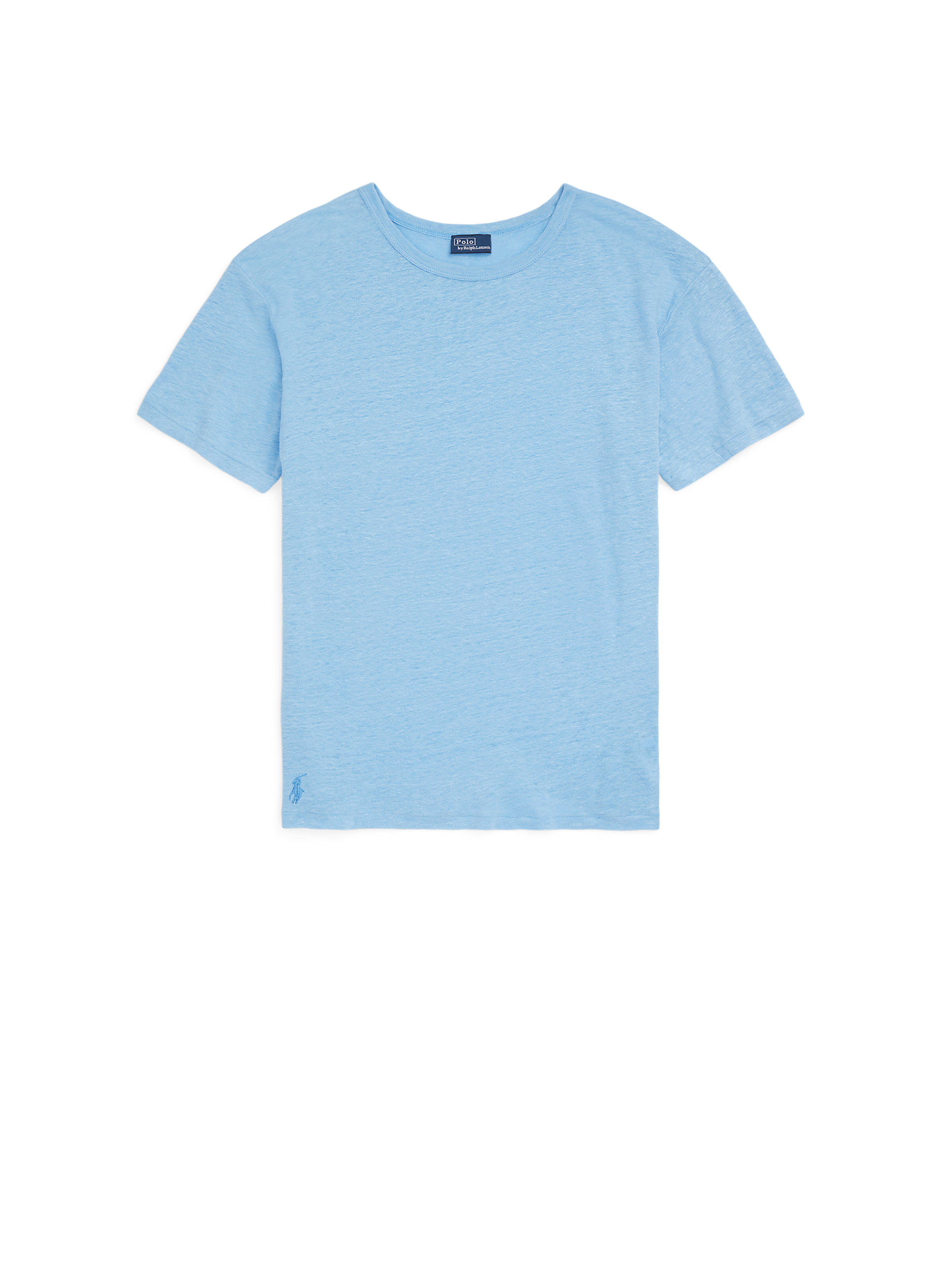 Round-neck cotton T-shirt POLO RALPH LAUREN Blue