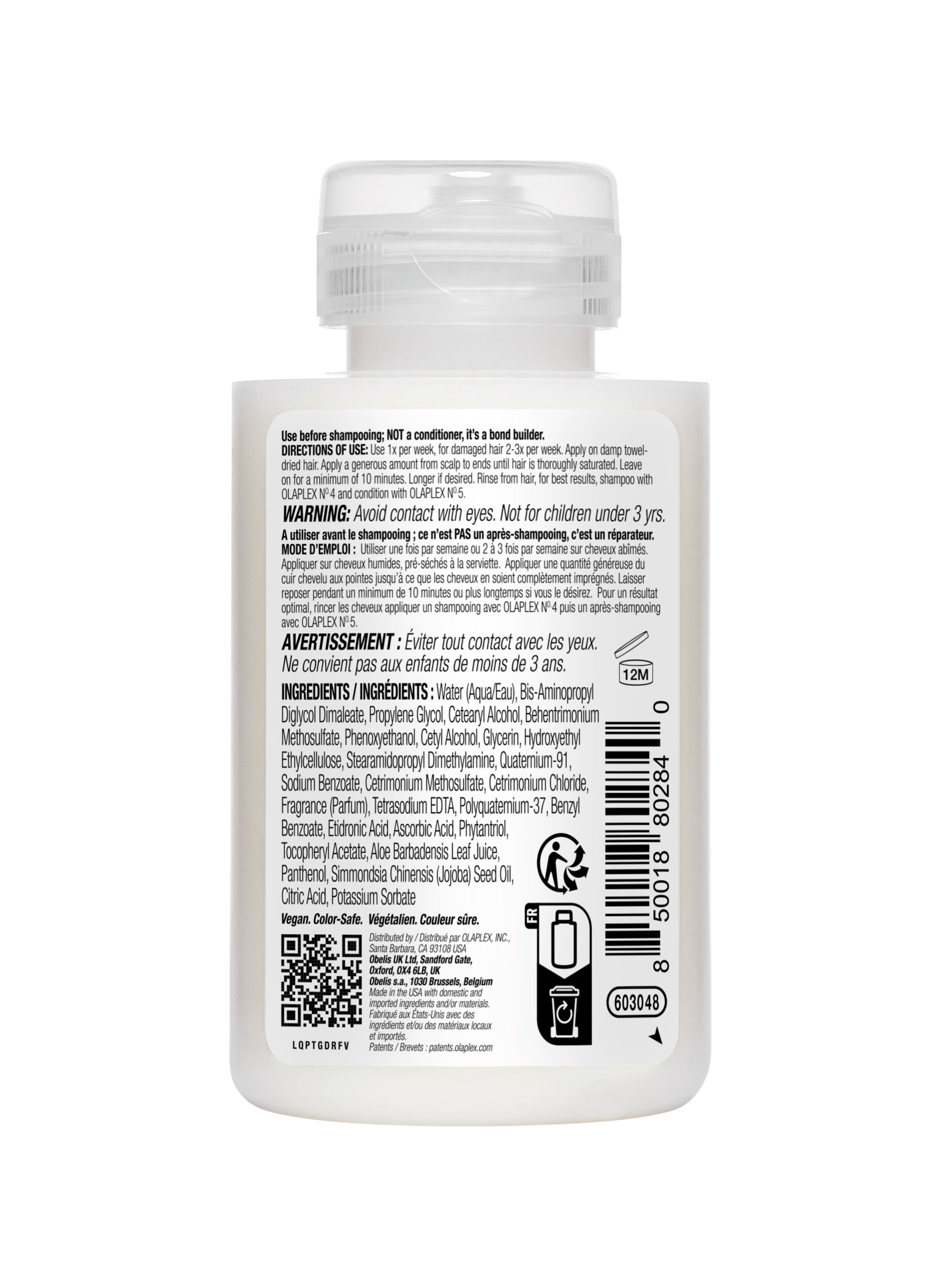 N°3 Soin capillaire Hair Perfector OLAPLEX No color