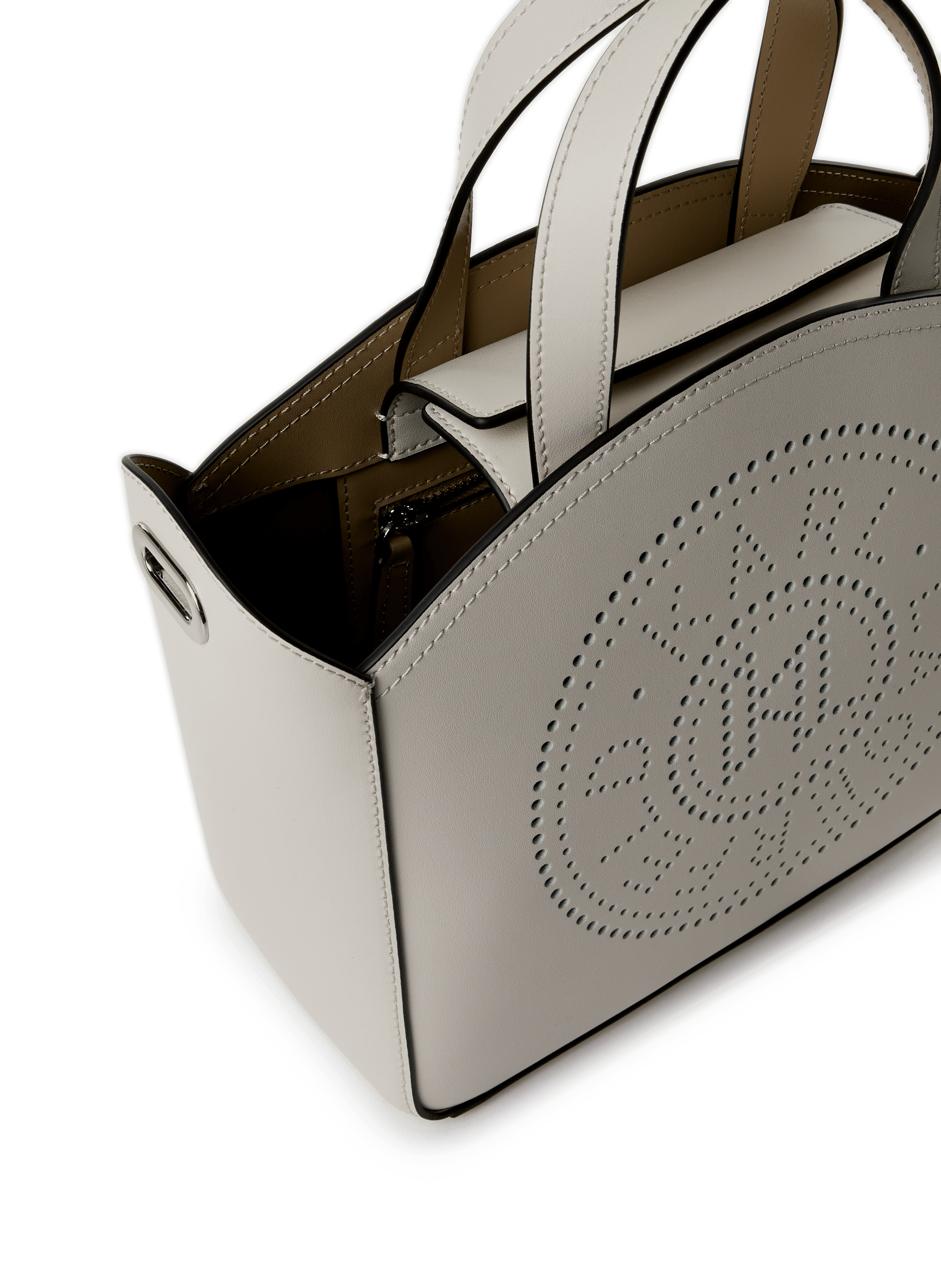 Sac à main en cuir Gris