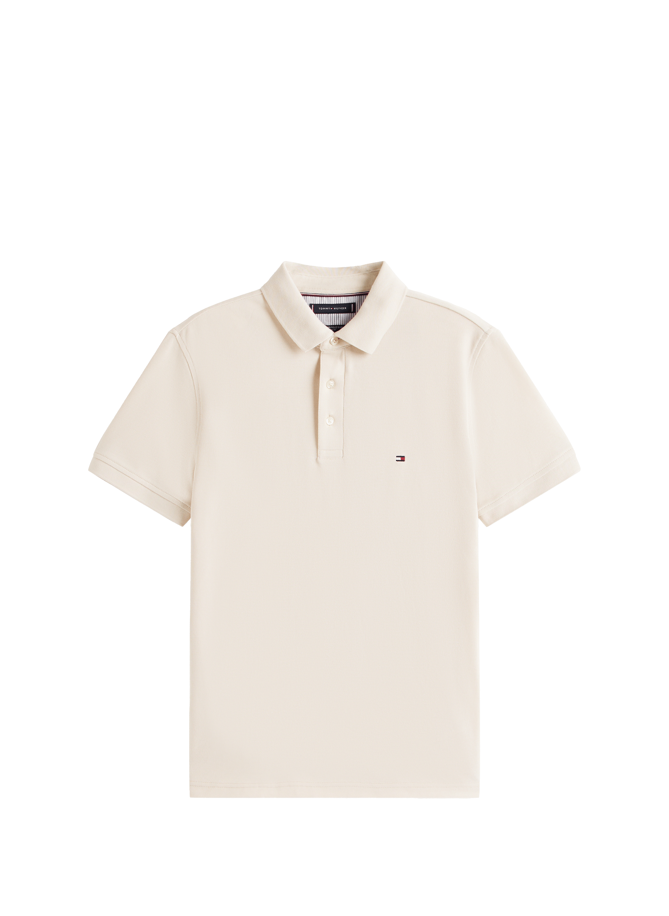 Iconic 1985 cotton piqué polo shirt TOMMY HILFIGER Beige