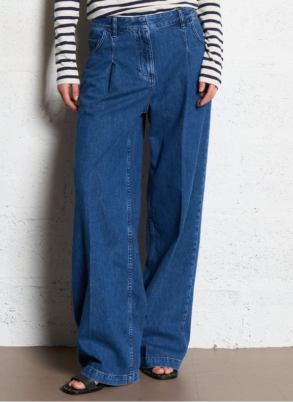 Jean large en coton fona Bleu by BA&SH BA&SH Jean large en coton fona Bleu