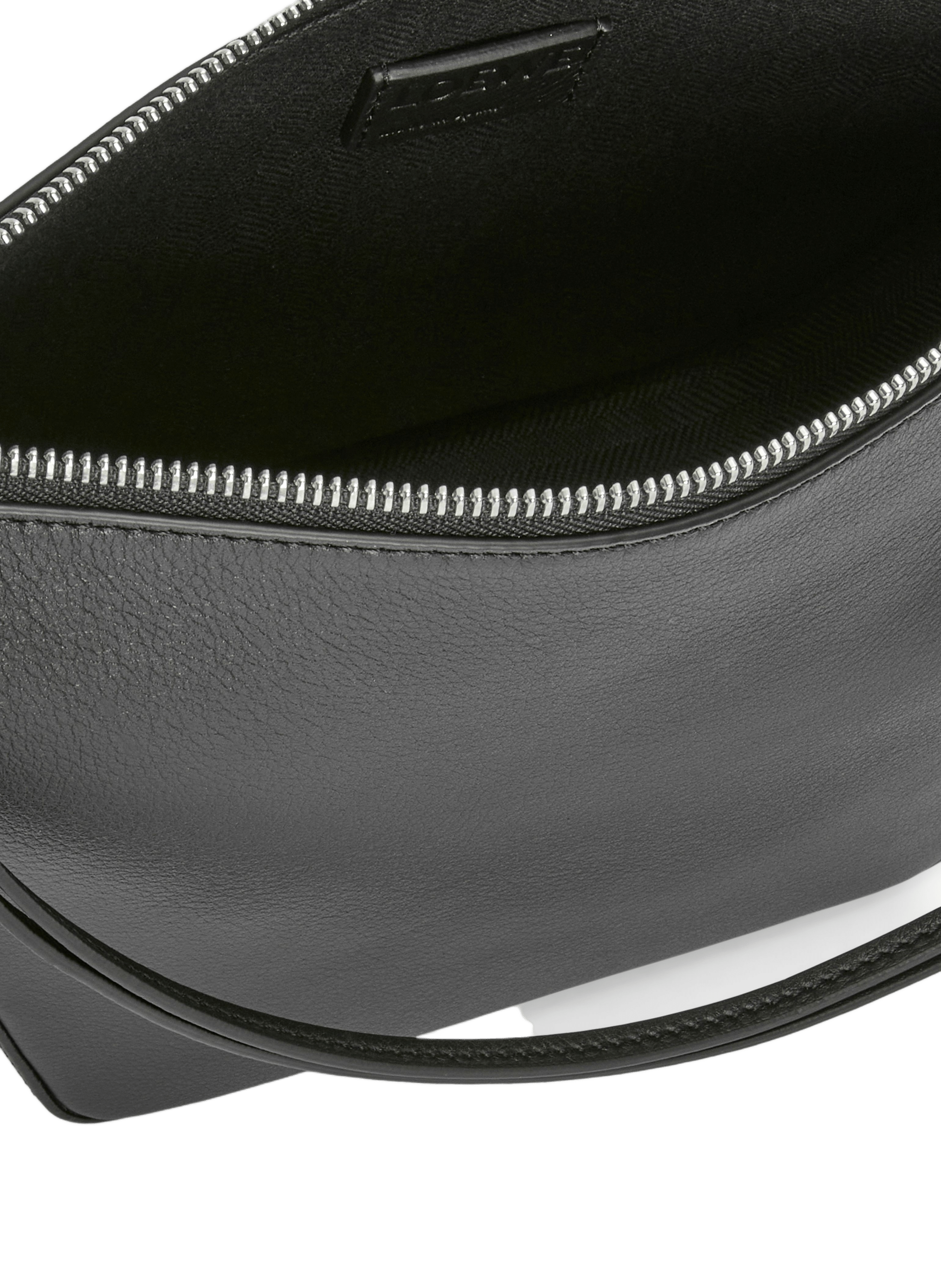 Mini Hammock hobo leather bag LOEWE Black