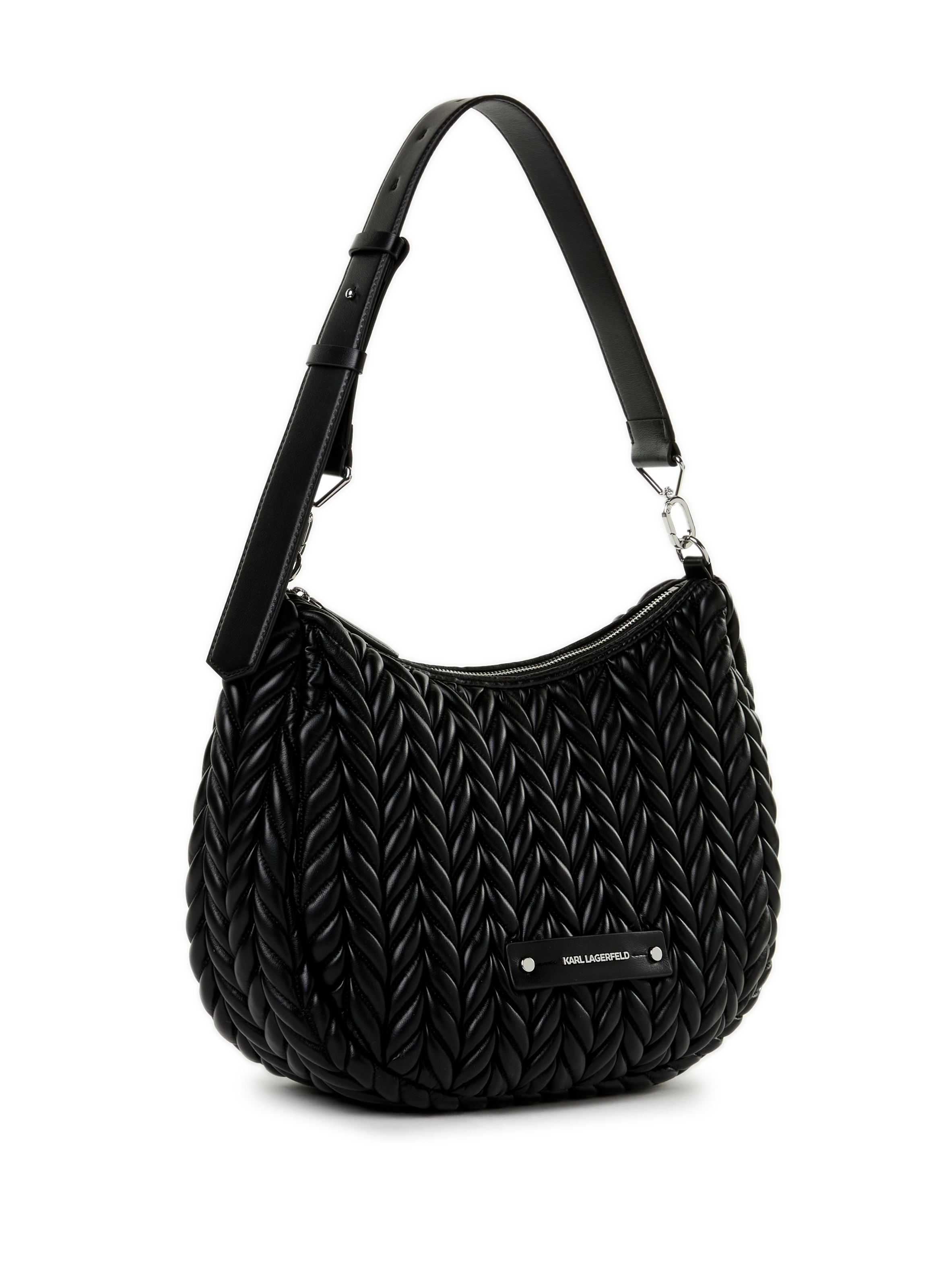 Sac à main K/Wave Hobo KARL LAGERFELD Noir