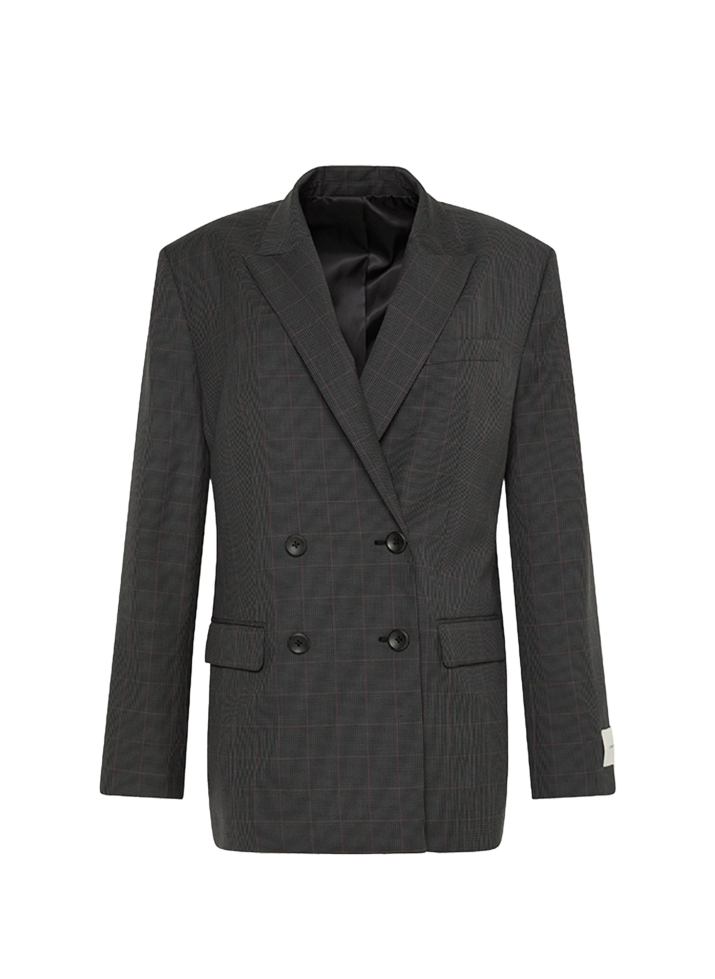 Blazer ample en laine mélangée  CALVIN KLEIN Multicolore