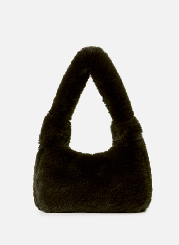 Gigi fur handbag Brown by SAISON 1865 SAISON 1865 Gigi fur handbag Brown