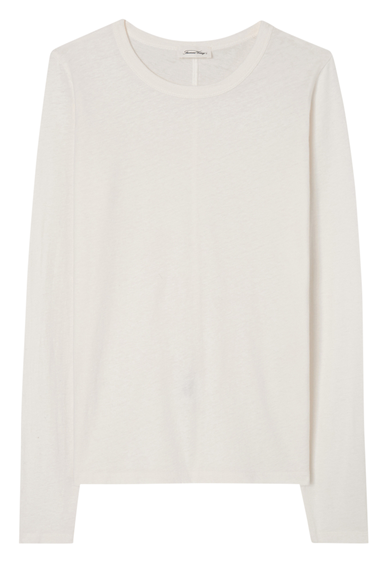 Tee-shirt à col rond en coton gamipy AMERICAN VINTAGE Blanc