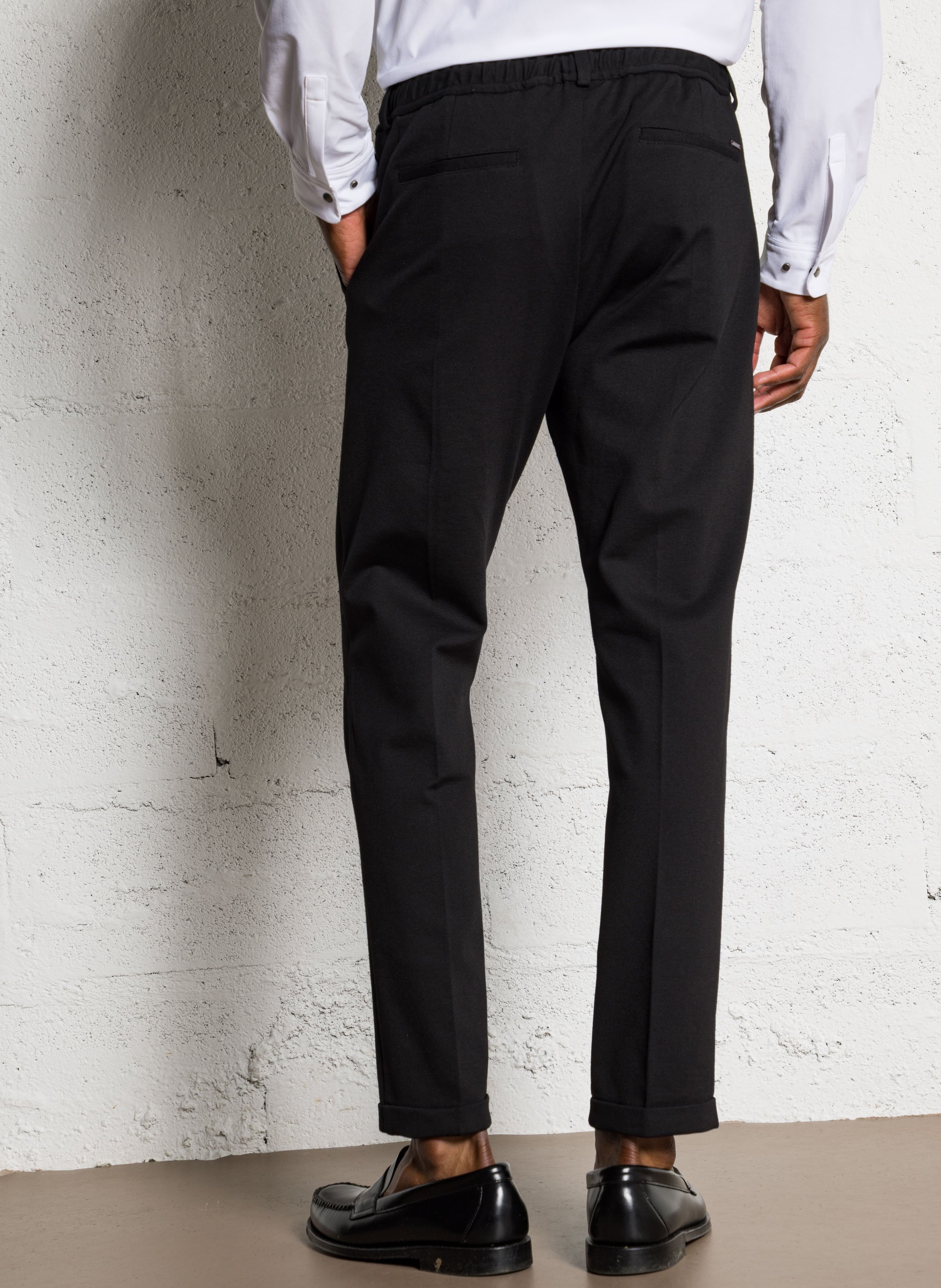 Pantalon droit IKKS Noir