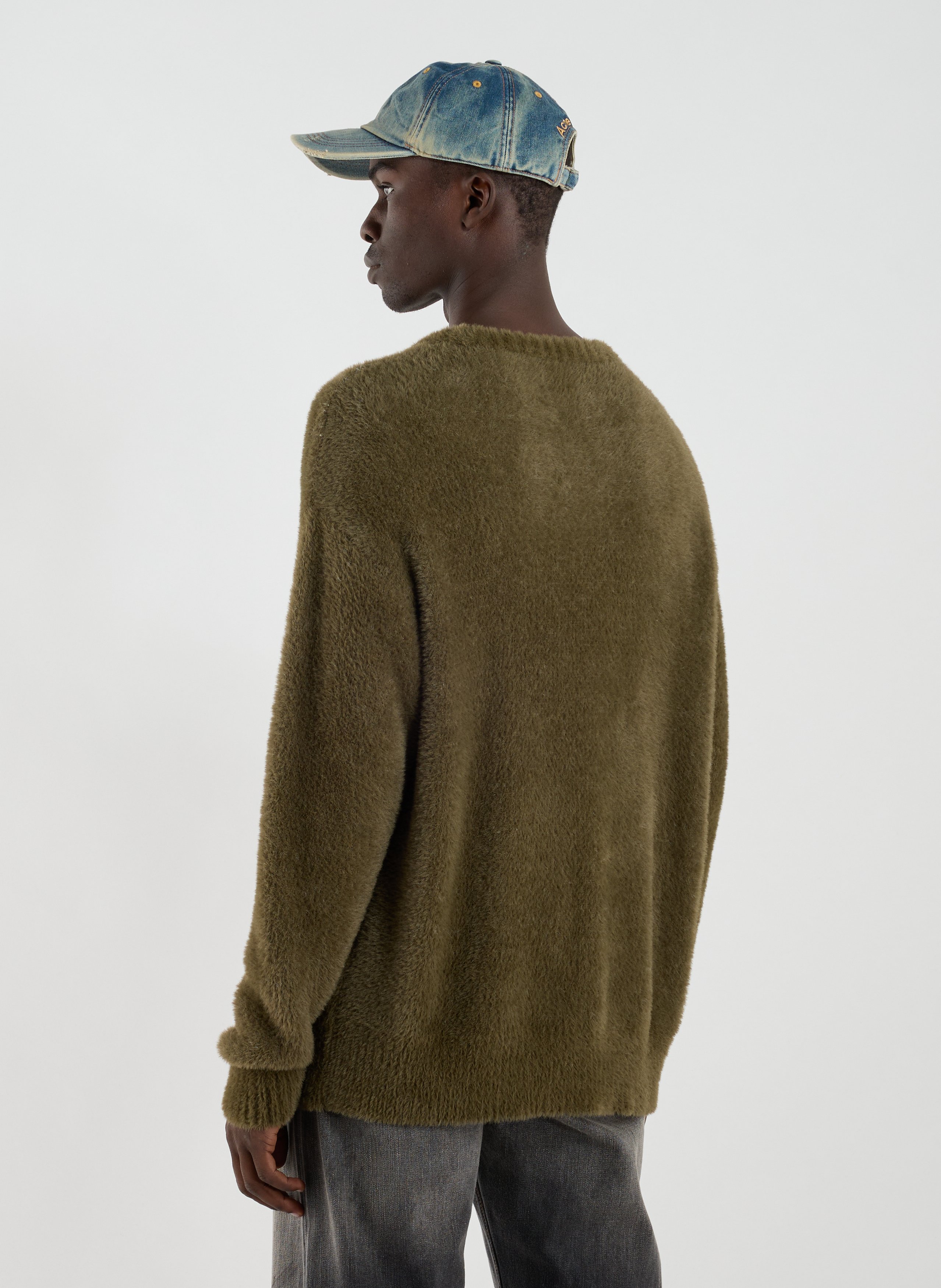 Loose-fit jumper ONLY THE BLIND Green