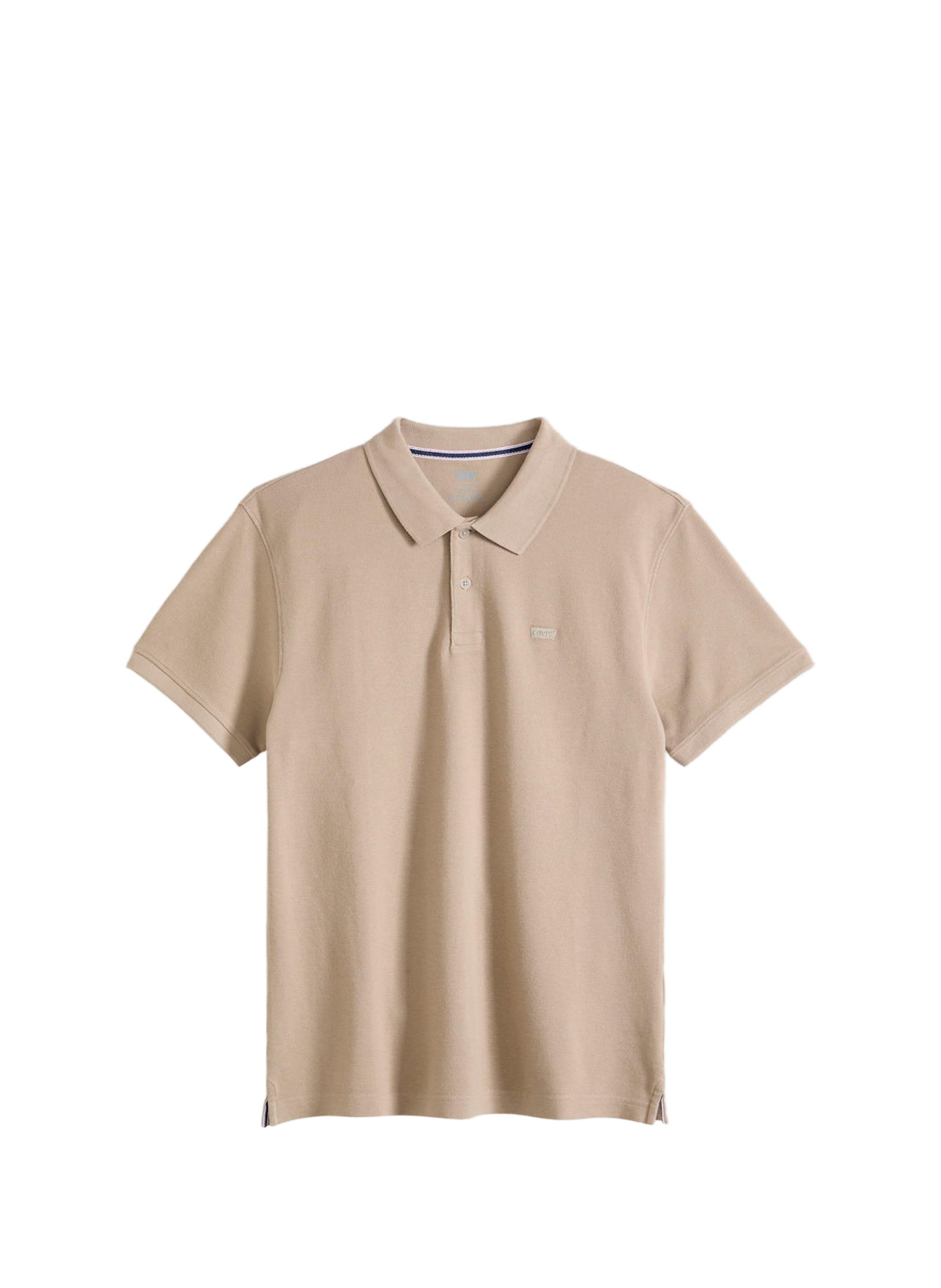 polo manches courtes en coton  Vintage khaki