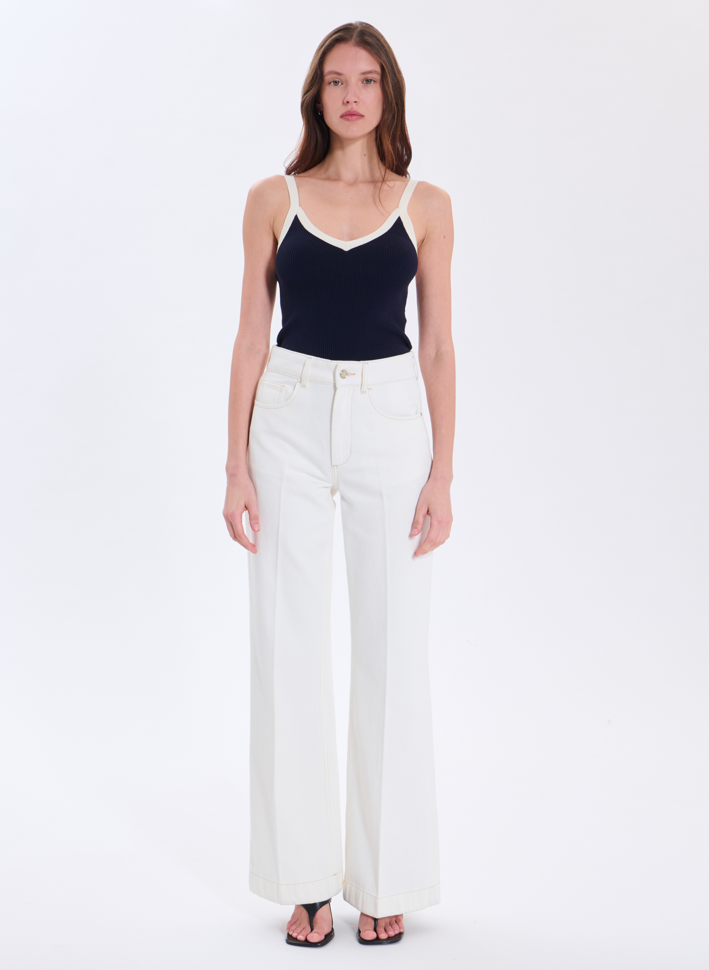 Jeans  new jessie ZAPA Blanc