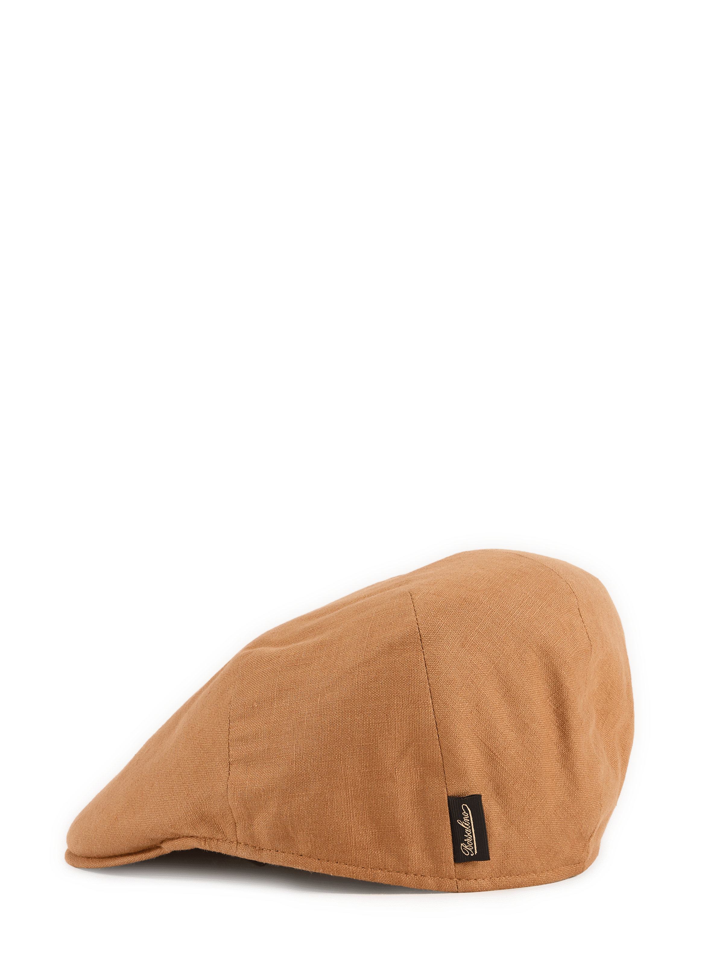 Parigi linen cap BORSALINO Brown