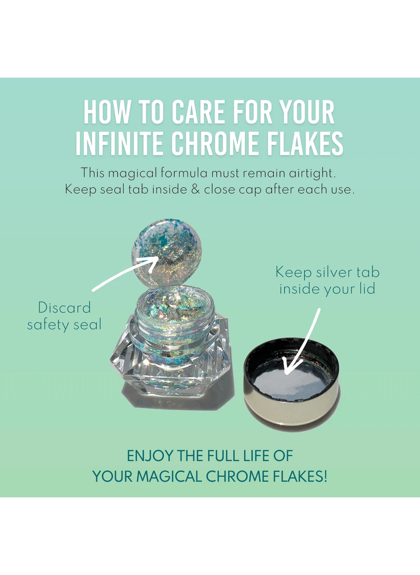 Infinite Chrome Flakes Bi-pride