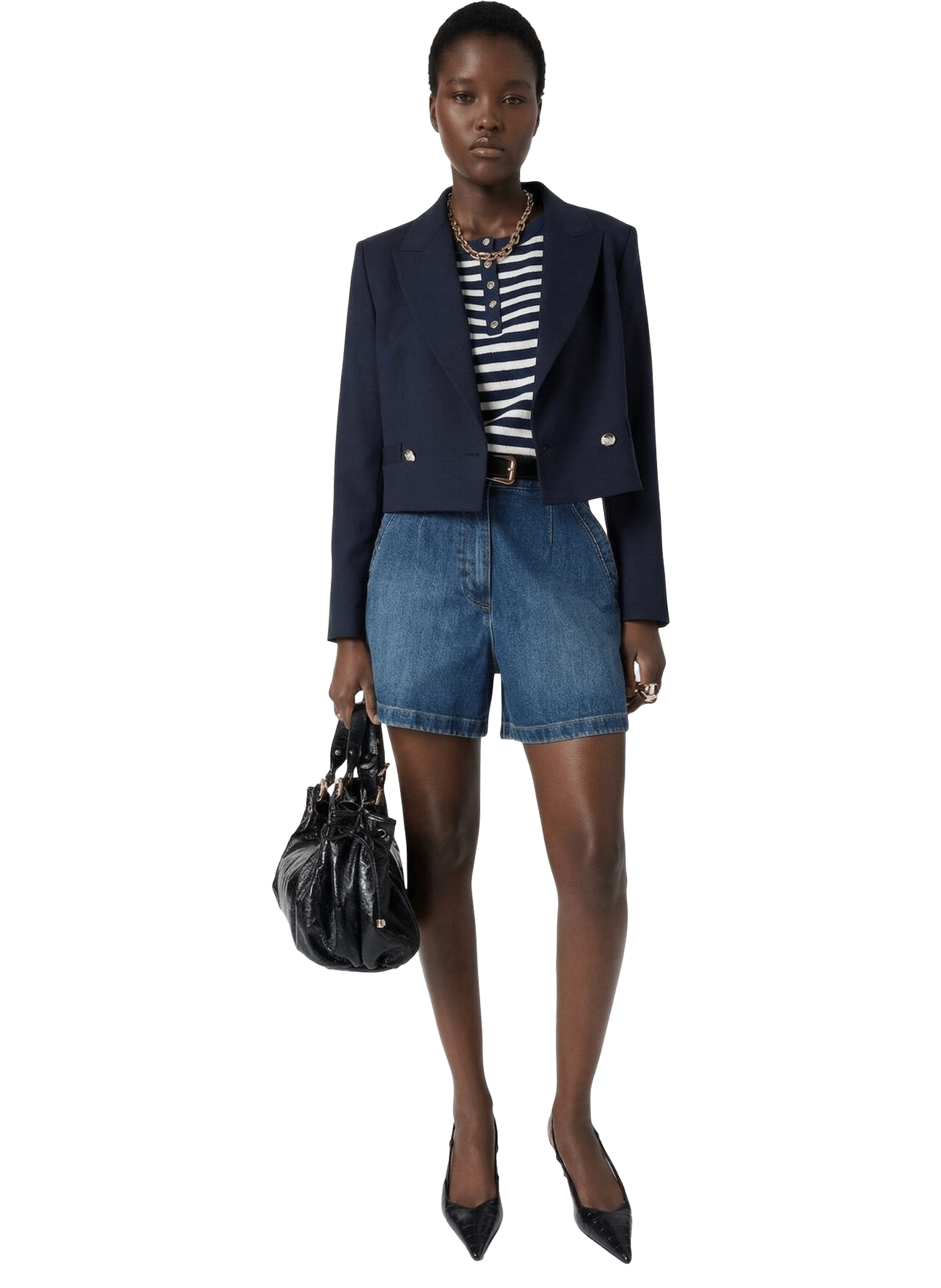 Short en jean brut - adelia GERARD DAREL Bleu