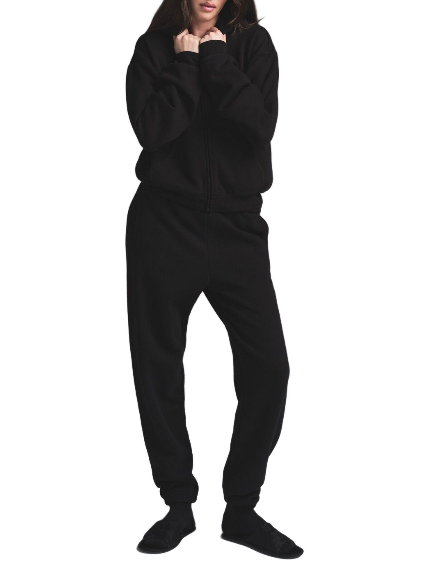 Cotton-blend joggers SKIMS Black