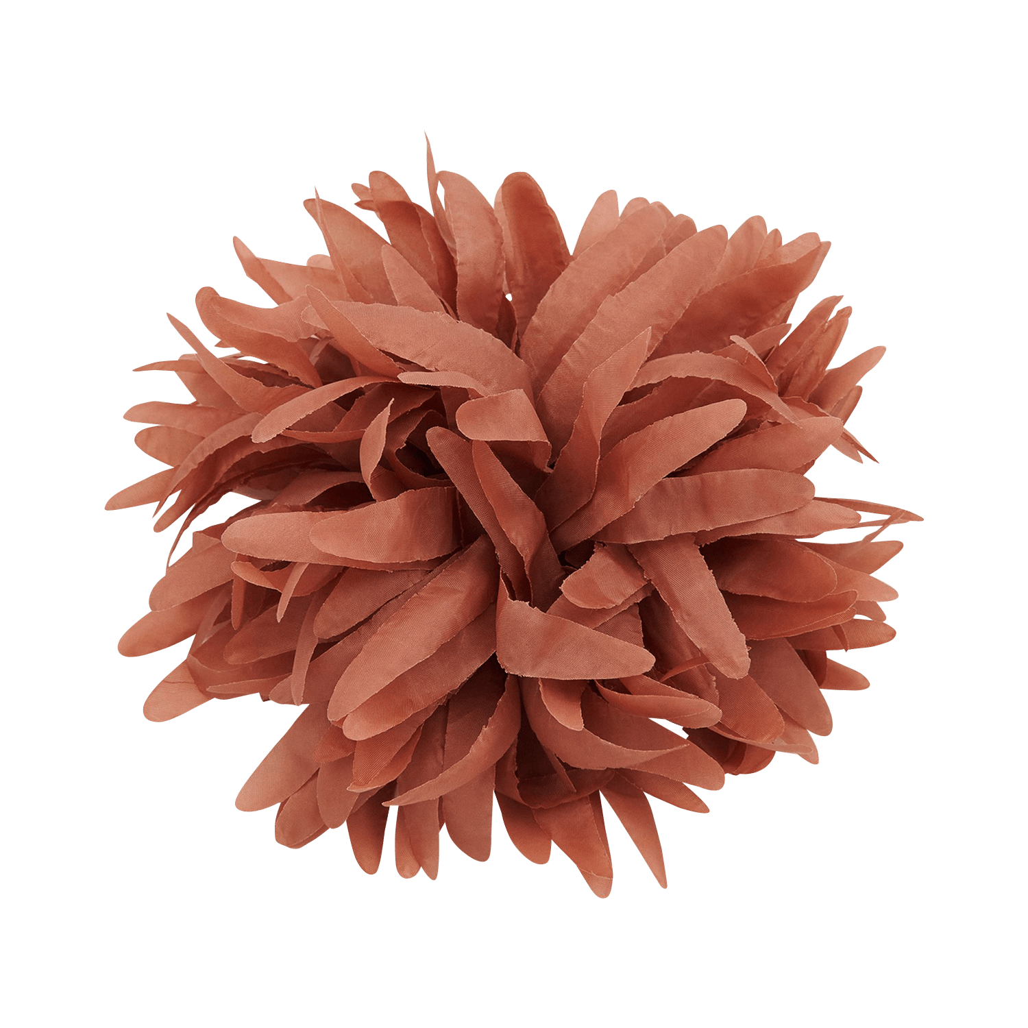 Broche en fleur jortensia ESSENTIEL ANTWERP Marron