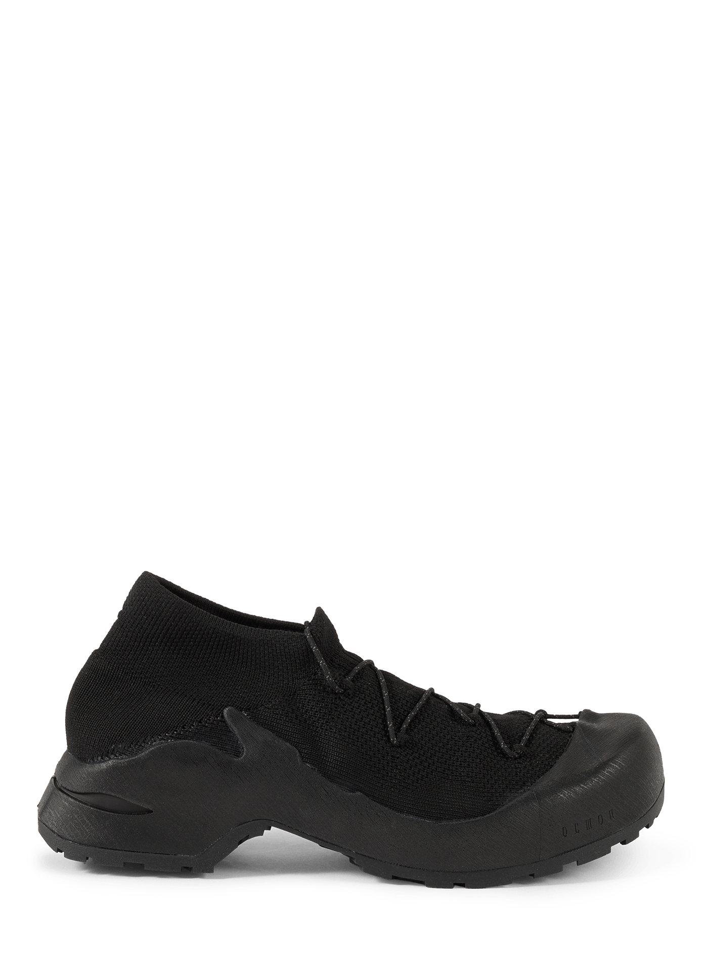 Squaeo sneakers with stretchy knit upper DEMON FOOTWEAR Black