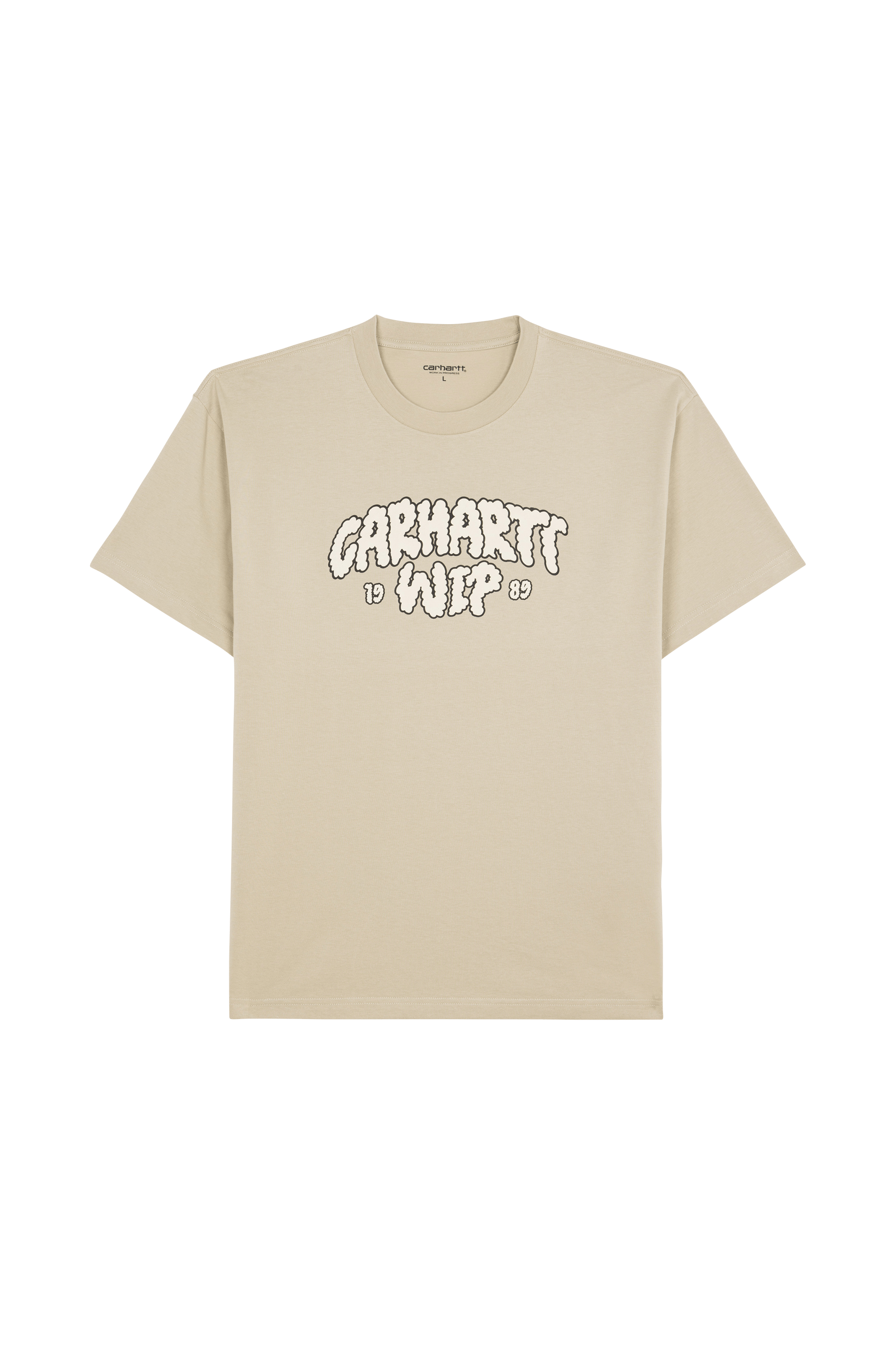 T-shirt s/s cloud script t-shirt CARHARTT WIP Beige