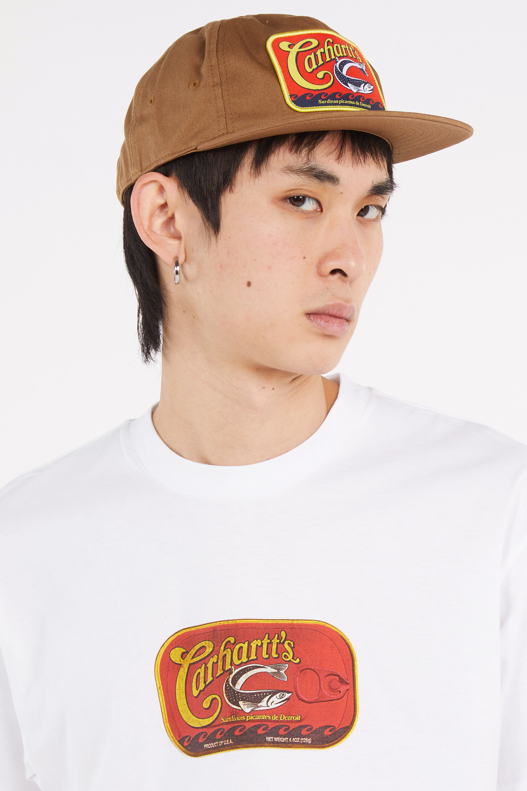 Casquette sardinas cap CARHARTT WIP Marron