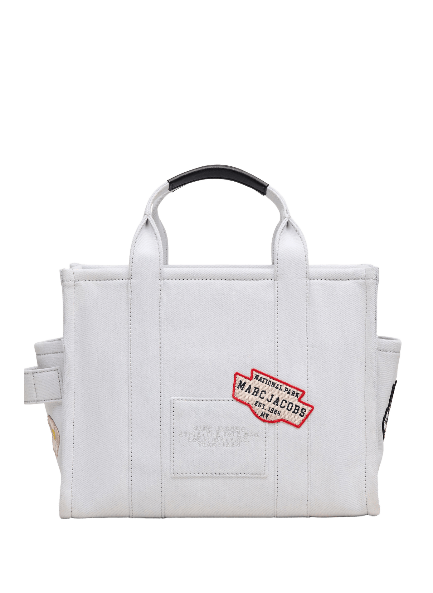 Bag The Camp Patchwork Denim Medium Tote MARC JACOBS Blue