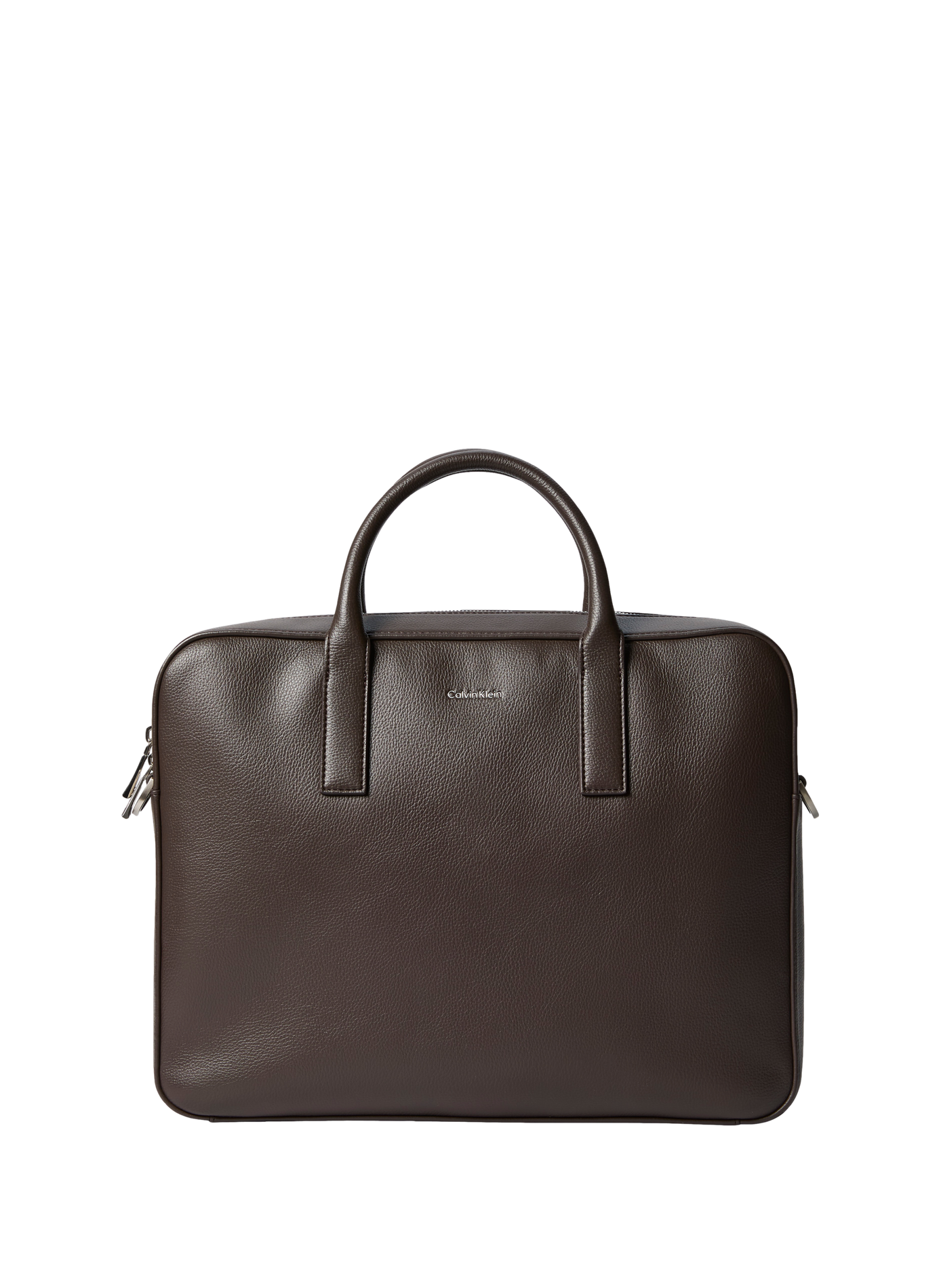 Computer bag with shoulder strap CALVIN KLEIN Brown