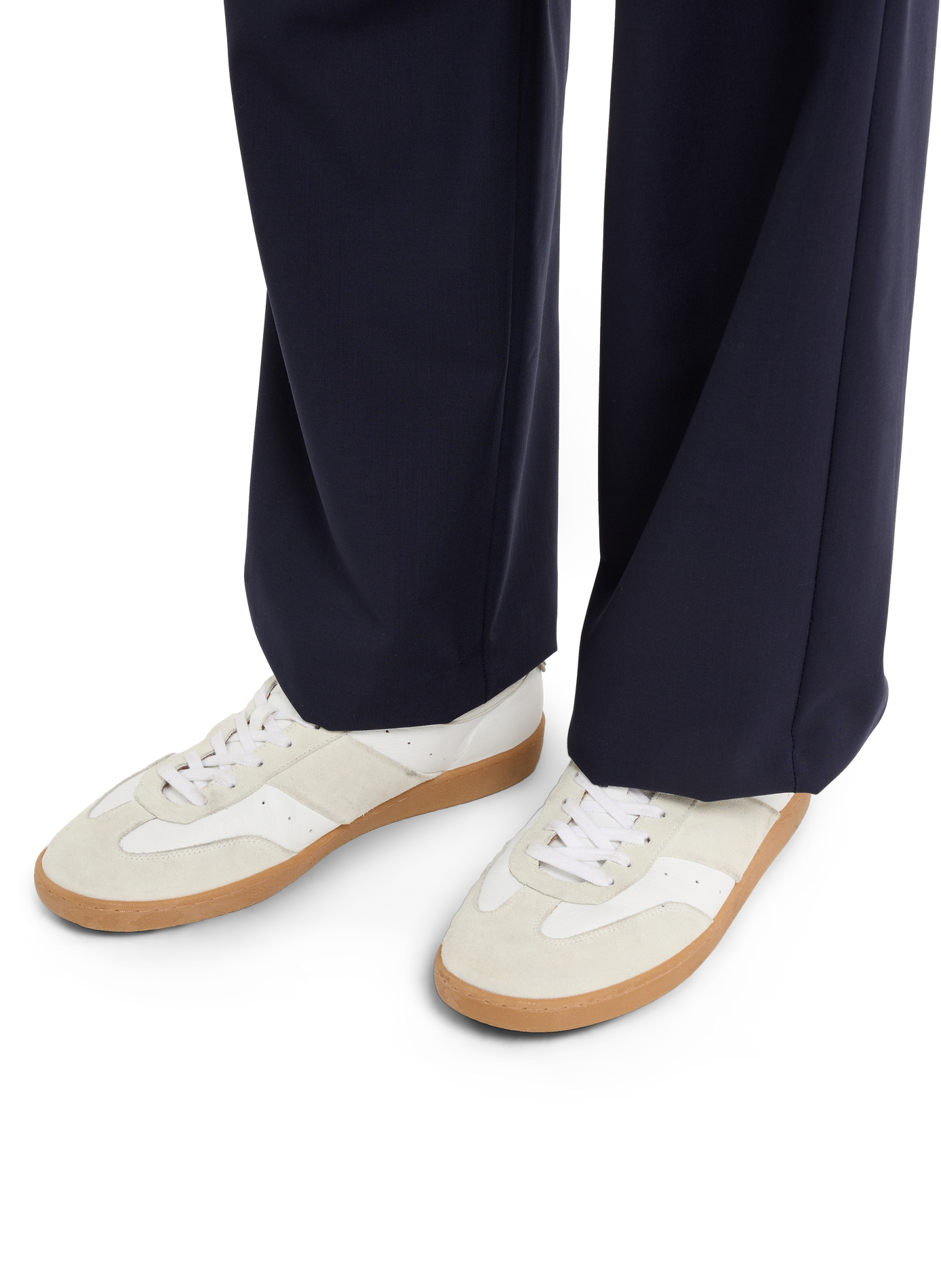 Leather Saloon sneakers SAISON 1865 White