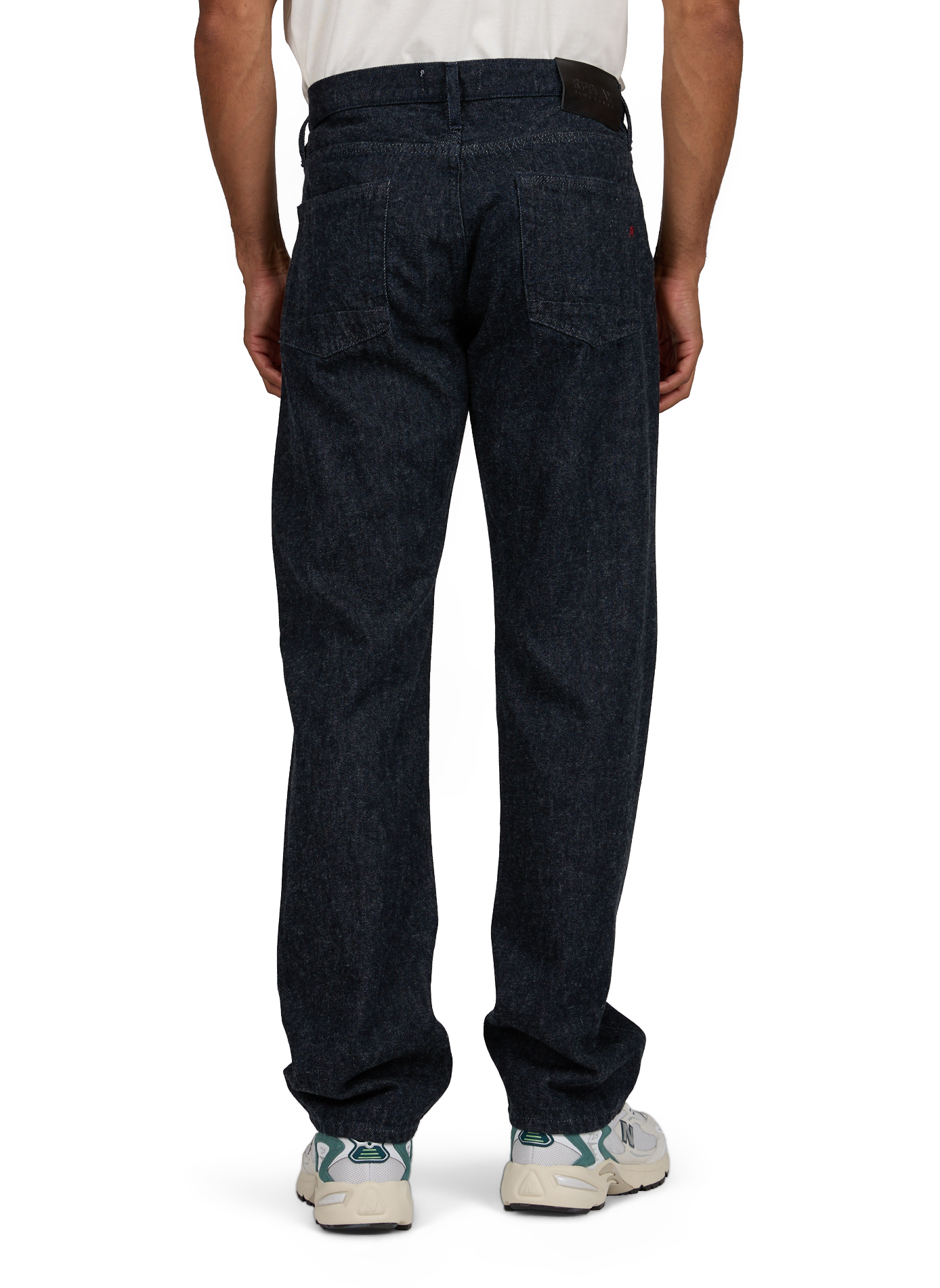 Straight-cut cotton jeans REPLAY Blue
