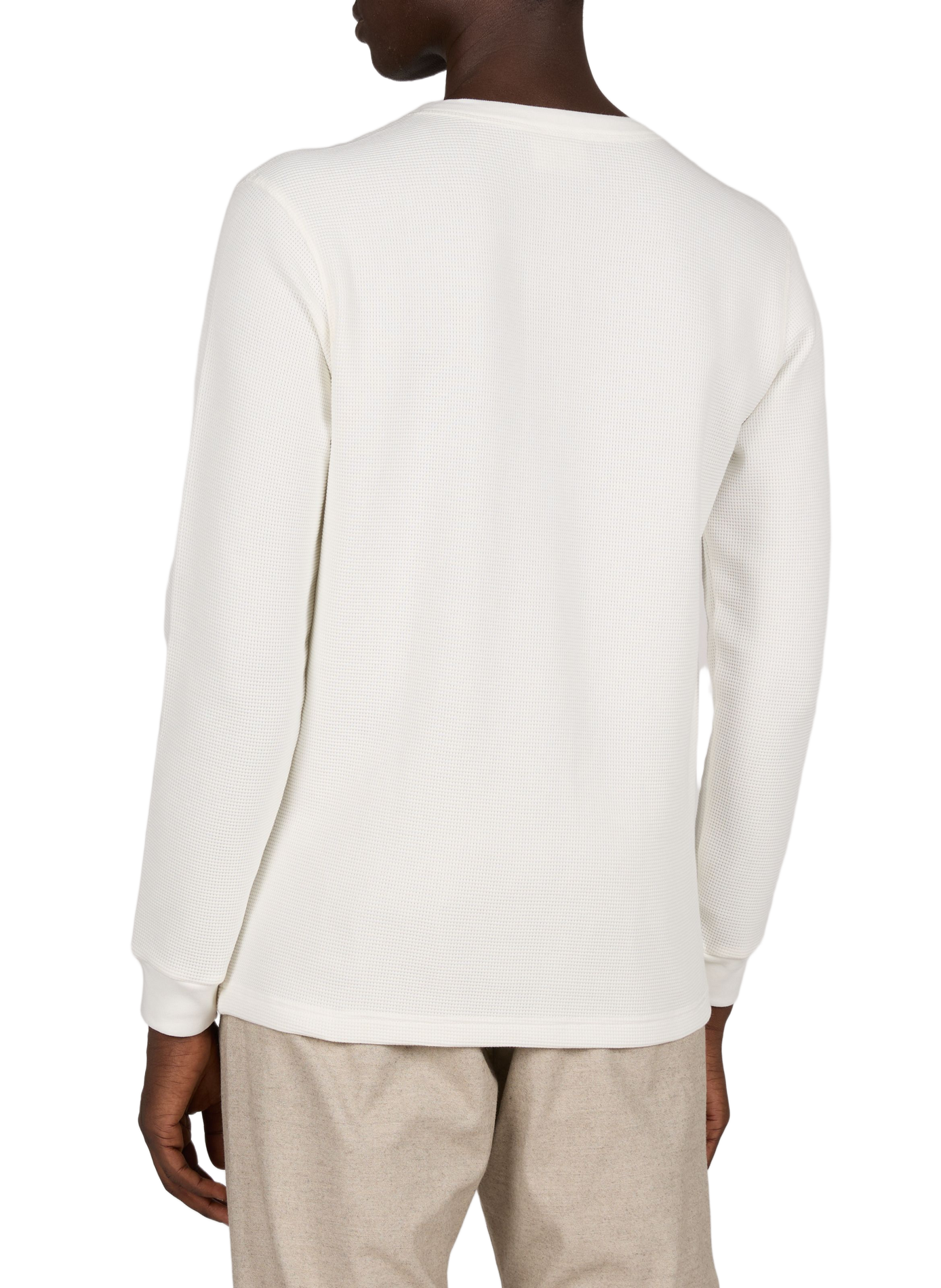 Straight t-shirt in blended cotton DROLE DE MONSIEUR White